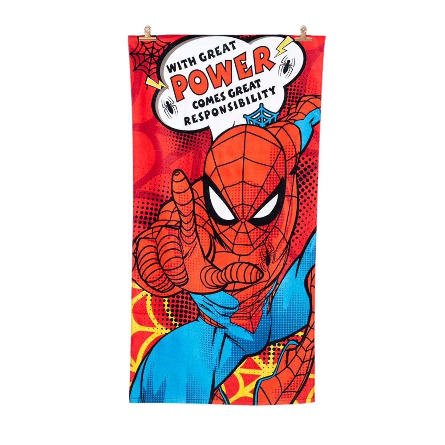 Toalla Playa Spiderman Comic 70x140cms - SC-0