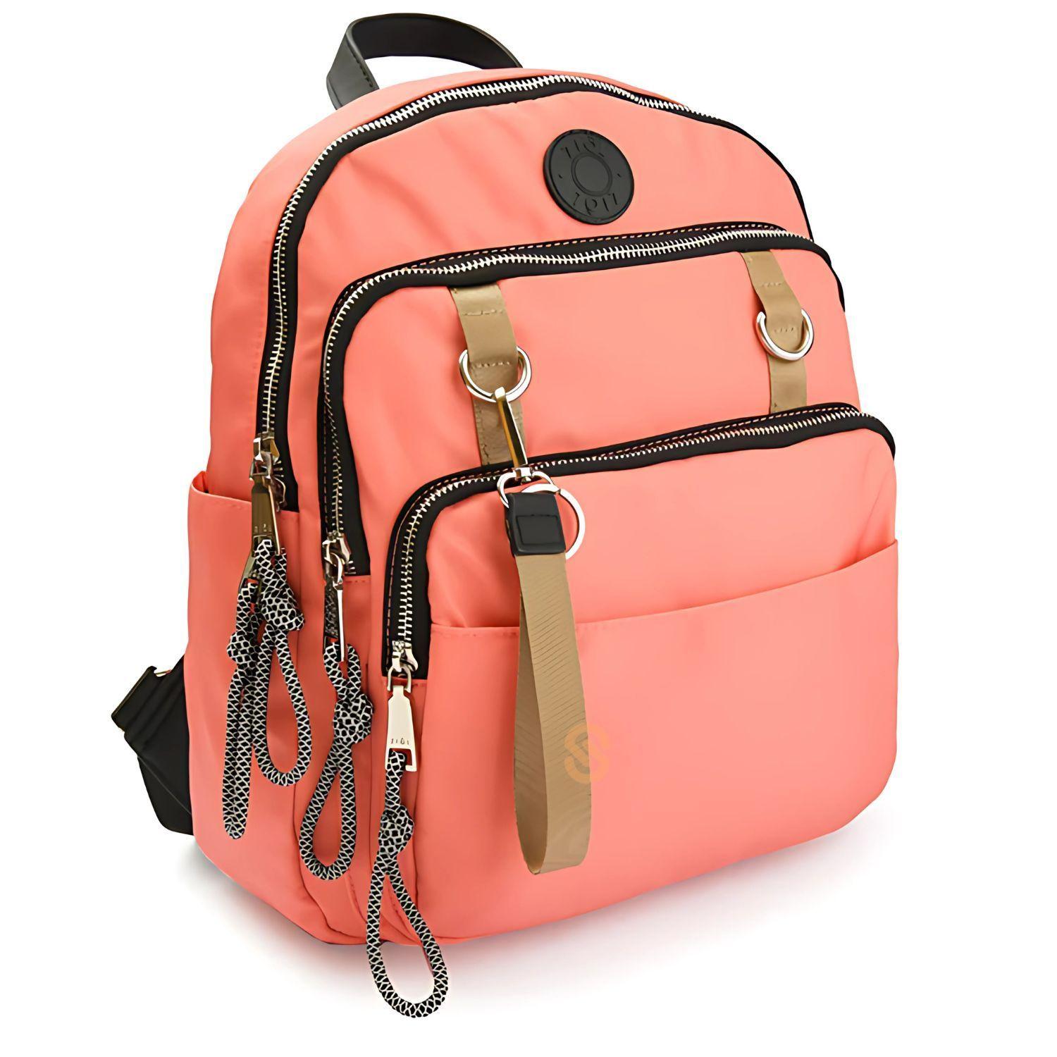 Mochila Mediana Senavi Coral Ziol - SC-1