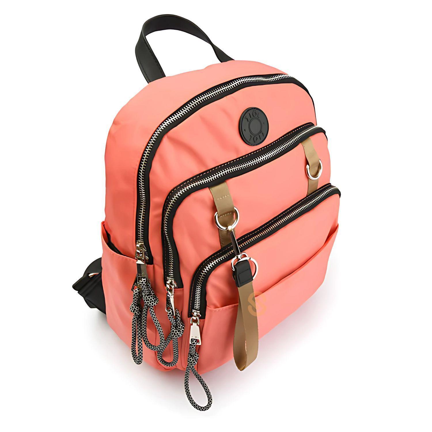Mochila Mediana Senavi Coral Ziol - SC-2