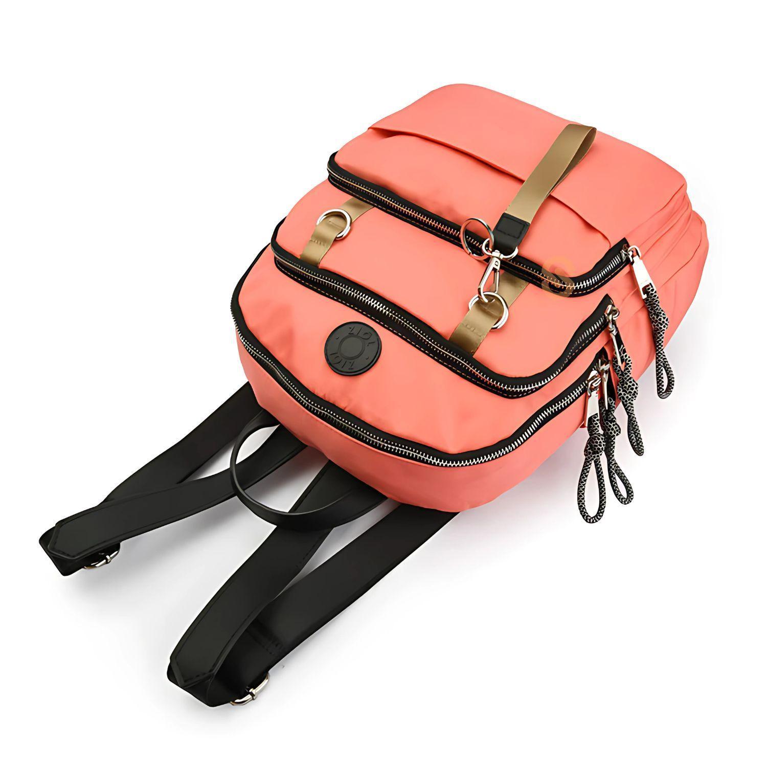 Mochila Mediana Senavi Coral Ziol - SC-3