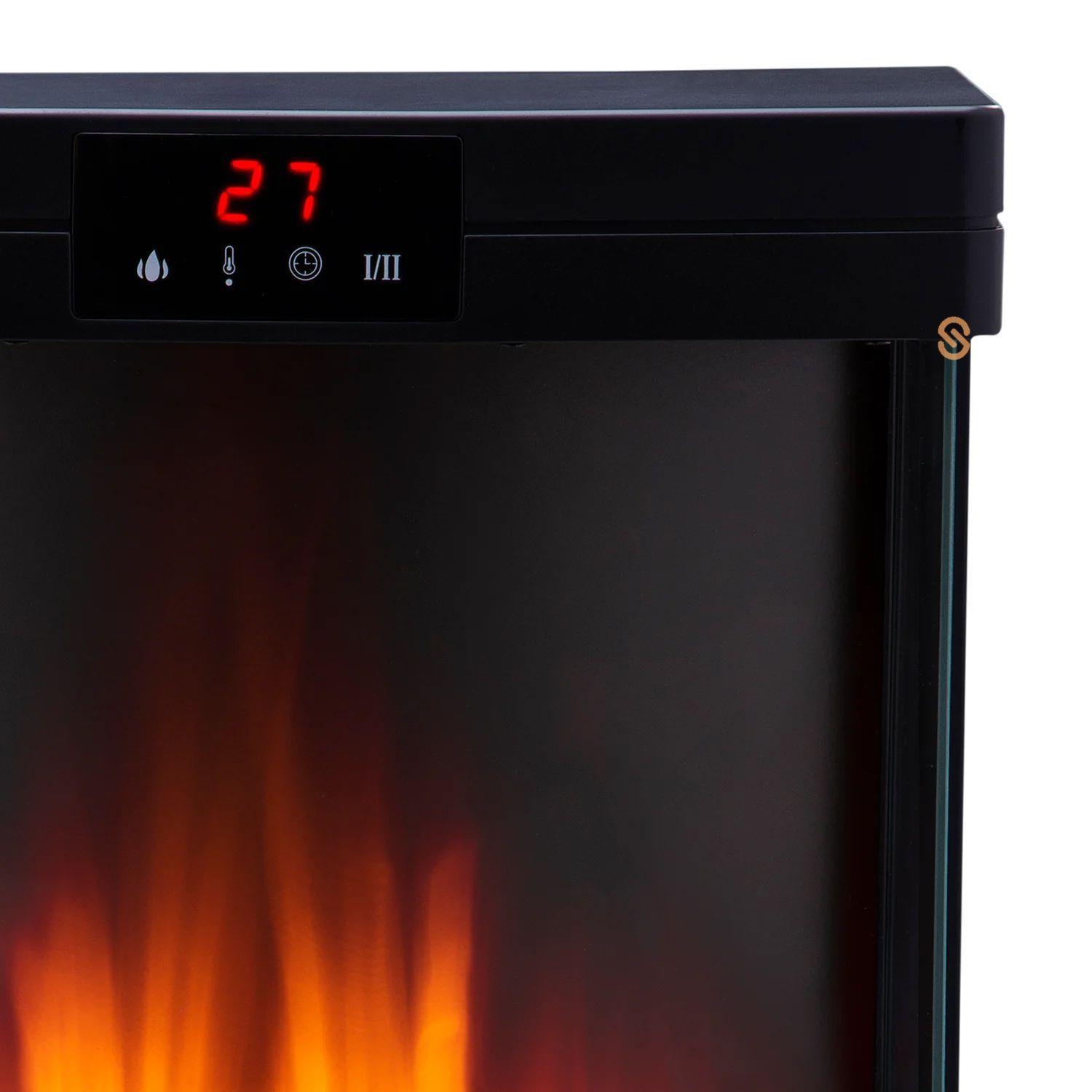 Chimenea Eléctrica Con Pantalla Efecto Fuego - Shopyclick-3