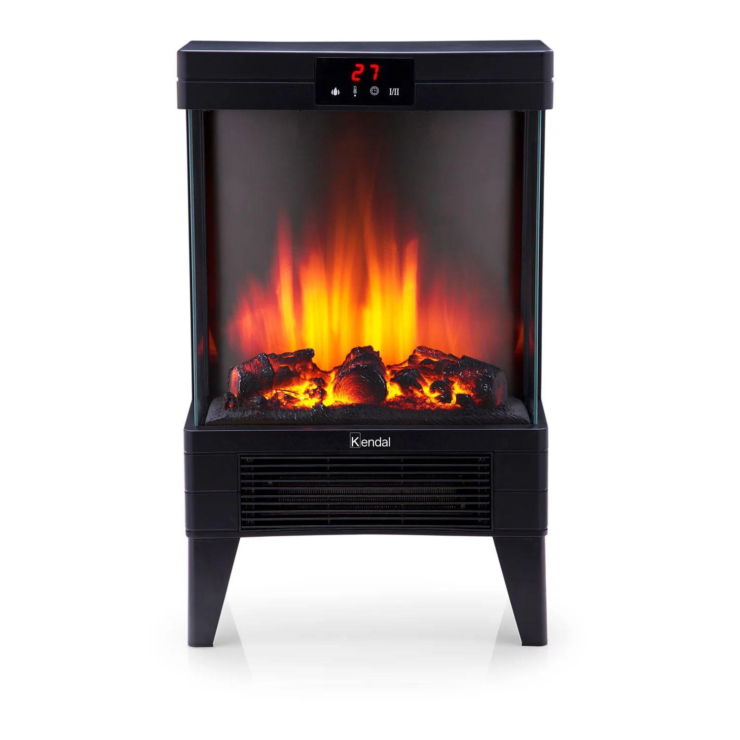 Chimenea Eléctrica Con Pantalla Efecto Fuego - Shopyclick-0