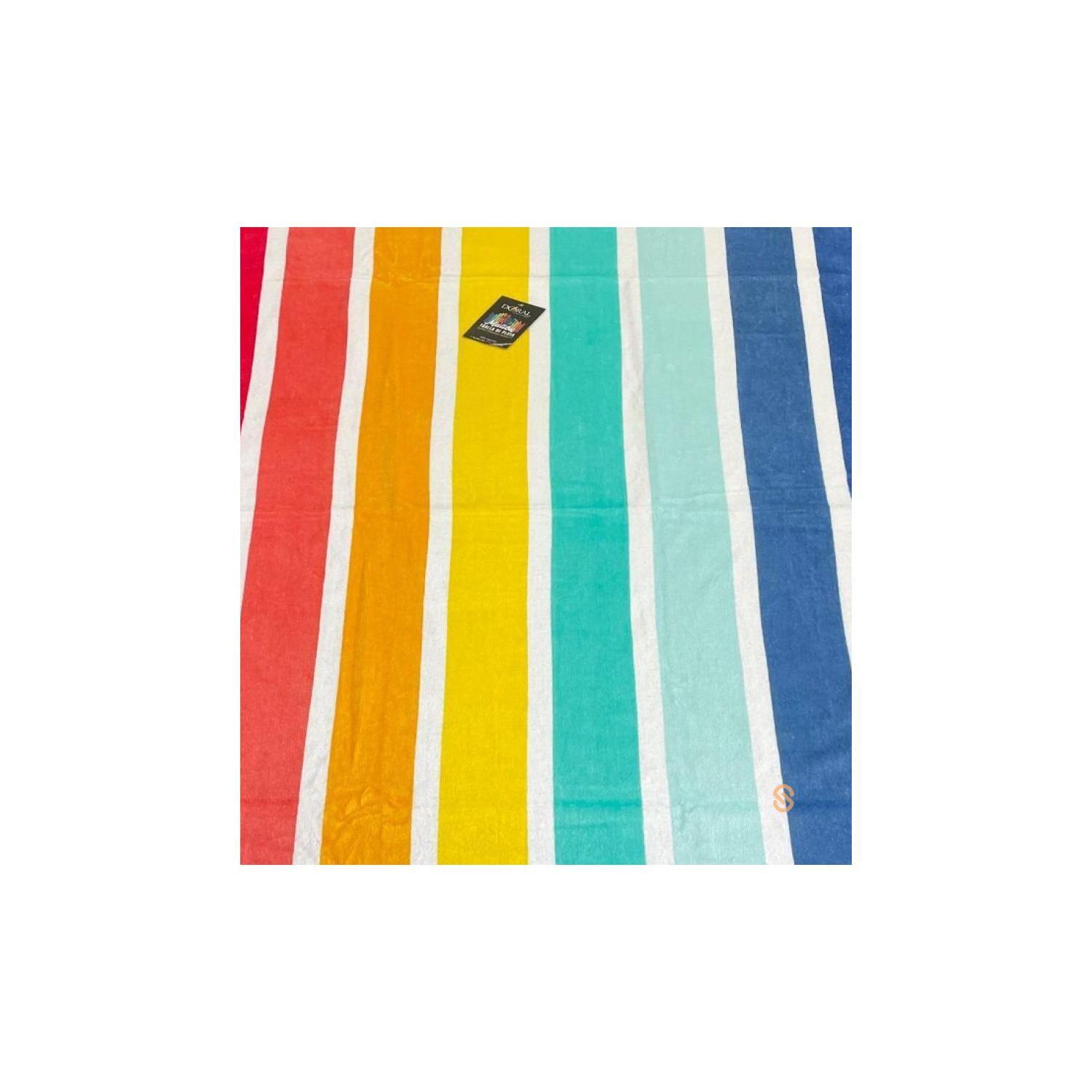 Toalla De Playa 152x76cms Algodón Diseño Colorido Doral - SC-1