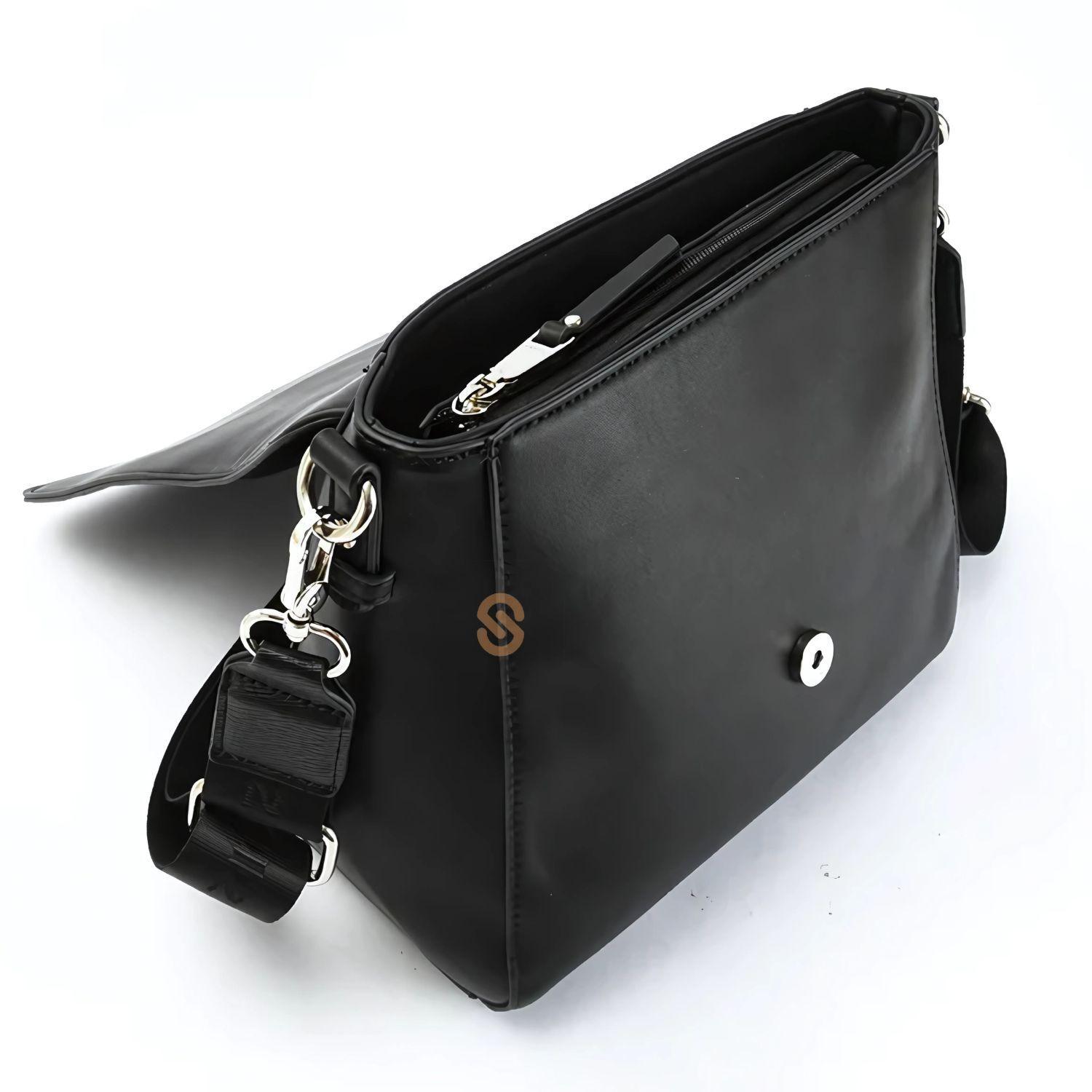 Cartera Bandolera Negra Aydin Ziol - Sc-2