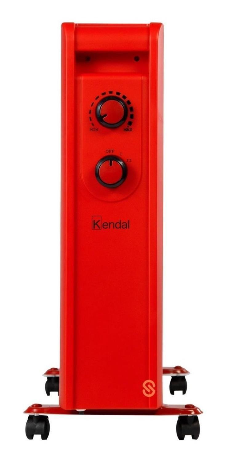 Calefactor Electrico Cuarzo 2400w Rojo Kendal - Shopyclick-2
