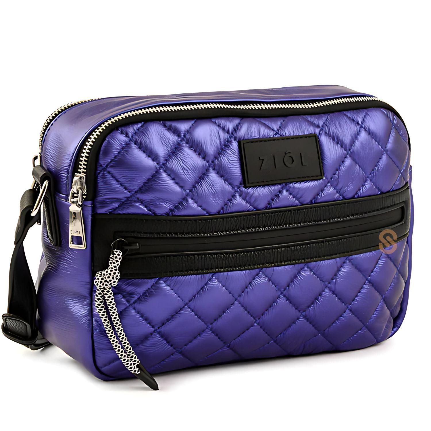 Cartera Bandolera Mediana Fisyta Azul Ziol - SC-1