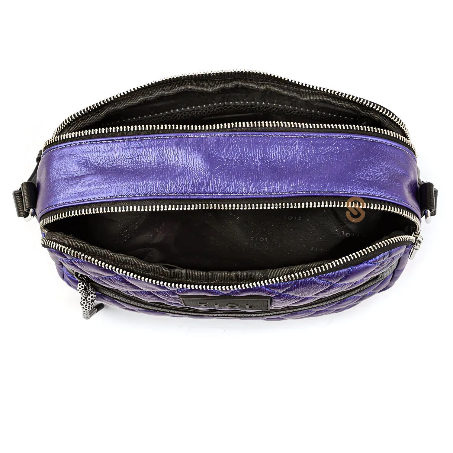 Cartera Bandolera Mediana Fisyta Azul Ziol - SC-3