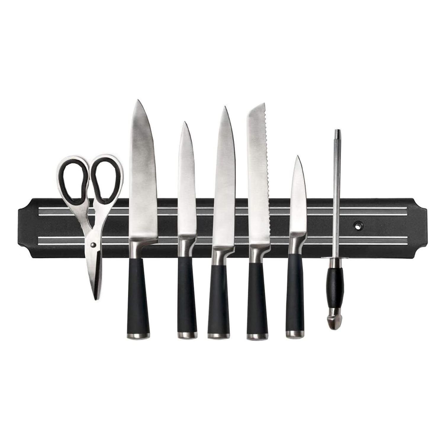 Barra Magnética Cuchillos O Herramientas 38cms - Shopyclick-0