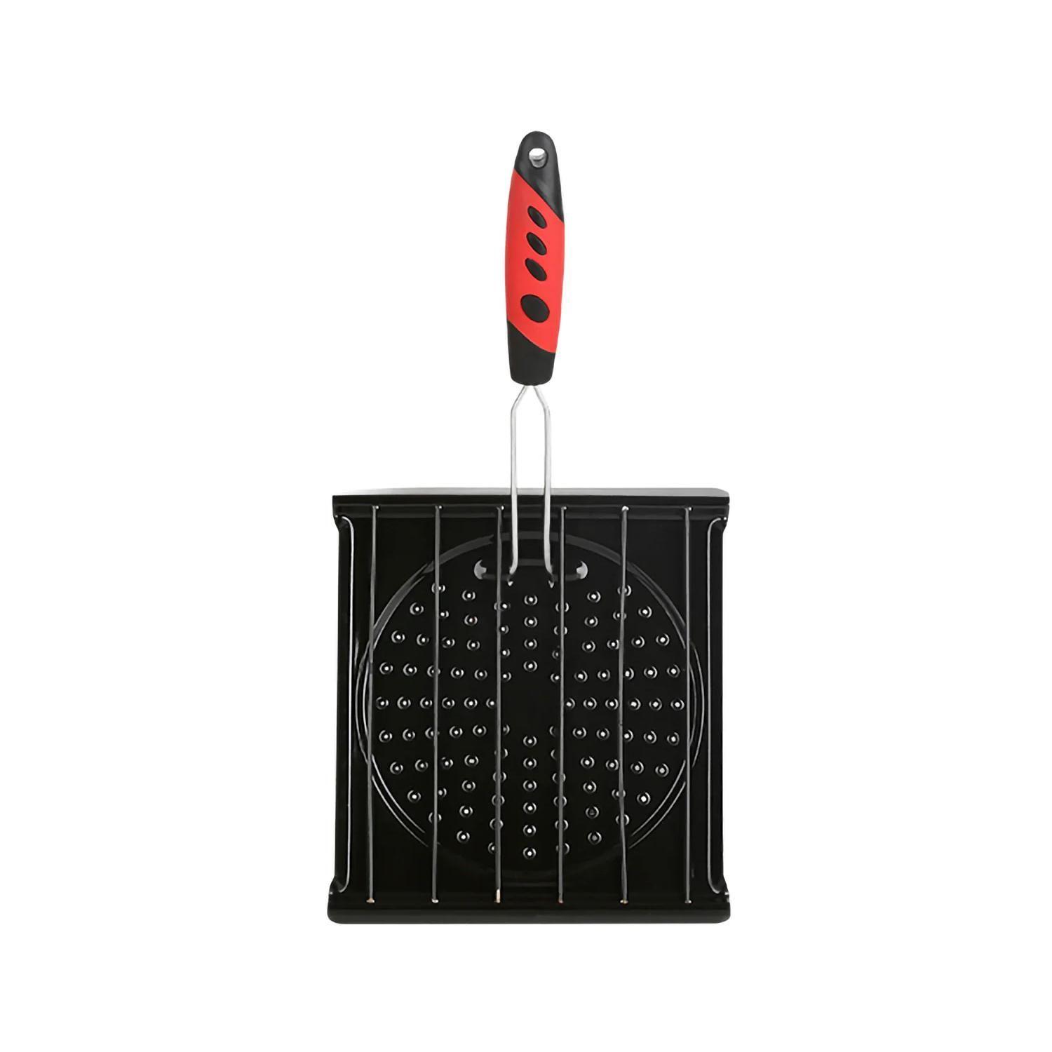 Tostador Enlozado Con Mango Siliconado Doral - Shopyclick-0