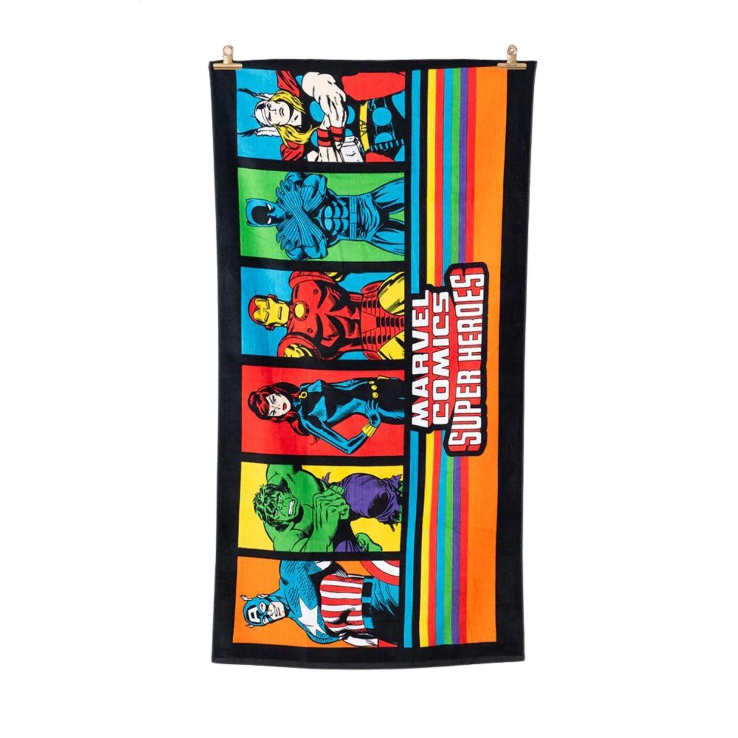 Toalla Playa The Avengers Comic 70x140cms - SC-0