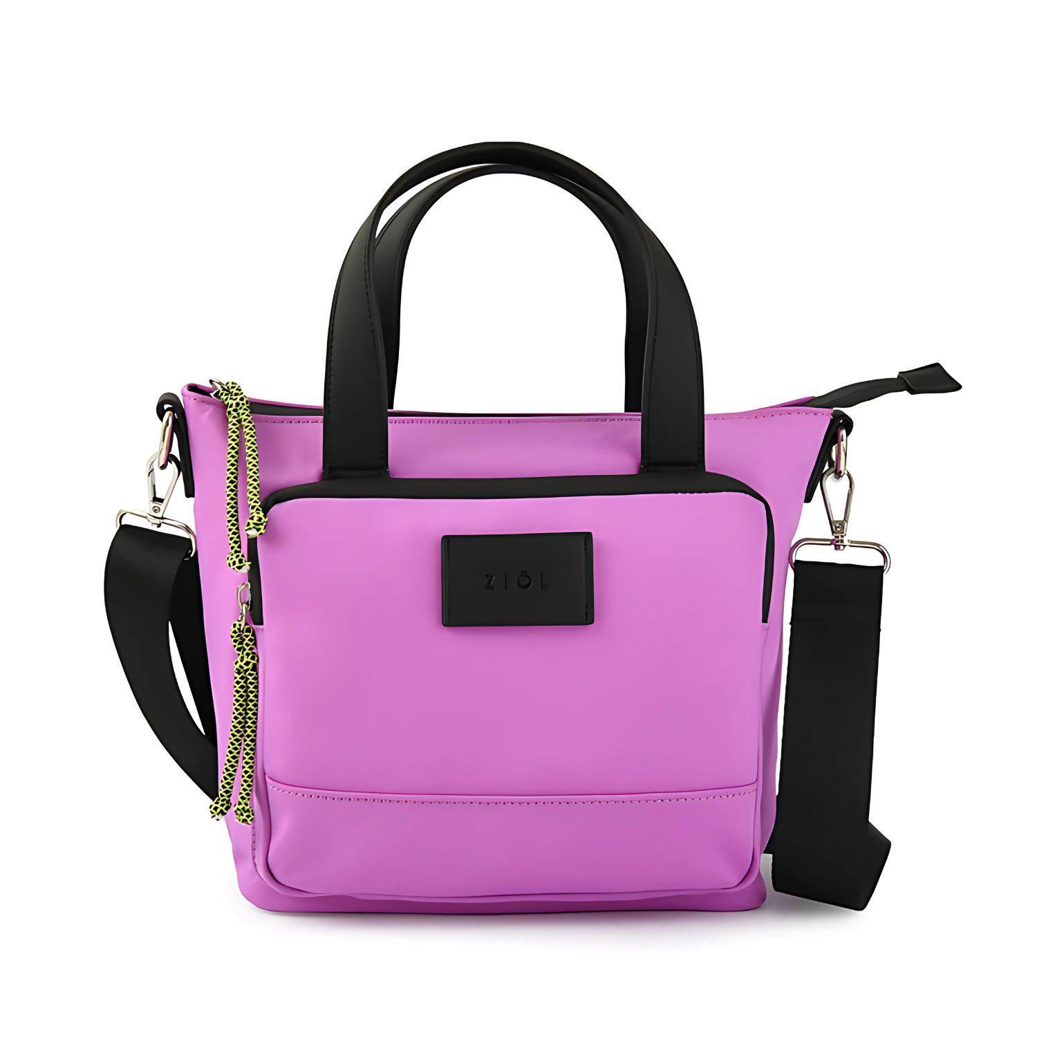 Cartera Dos Asas Pequeña Amaltea Morado Ziol - SC-0
