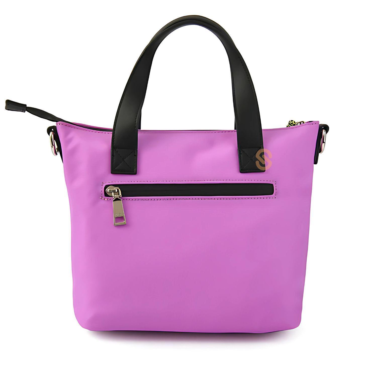 Cartera Dos Asas Pequeña Amaltea Morado Ziol - SC-2