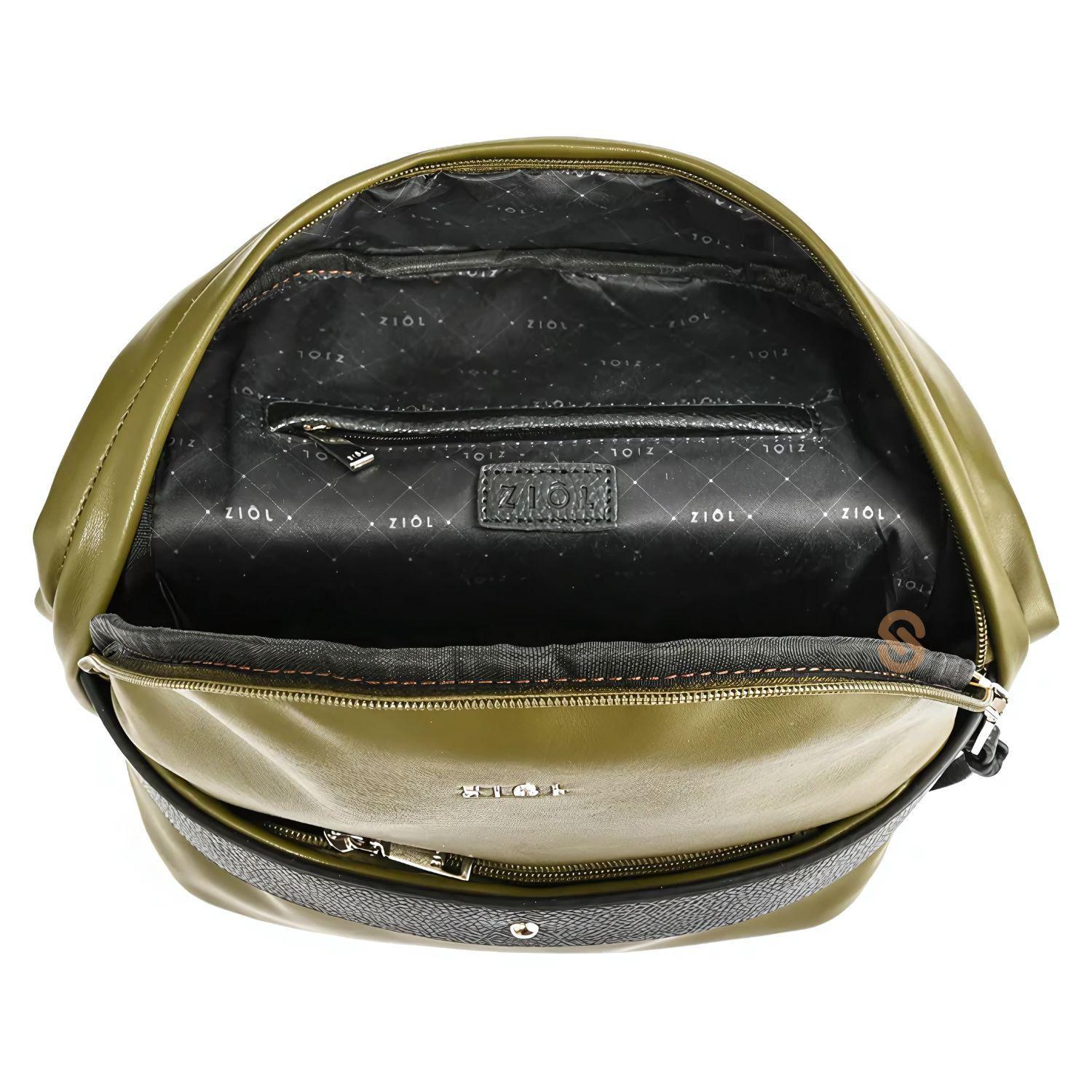 Mochila Pequeña Ciara Verde Oliva Ziol - SC-3