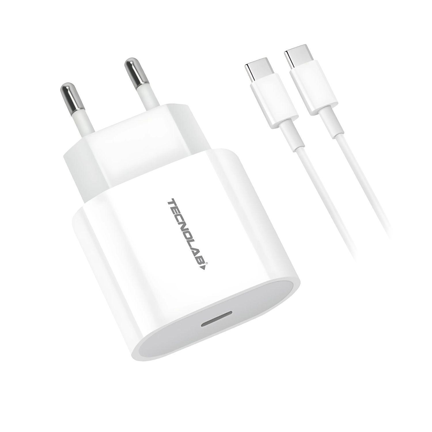 Cargador 20w Usb-c + Cable Tipo-c Carga Rápida - SC-0
