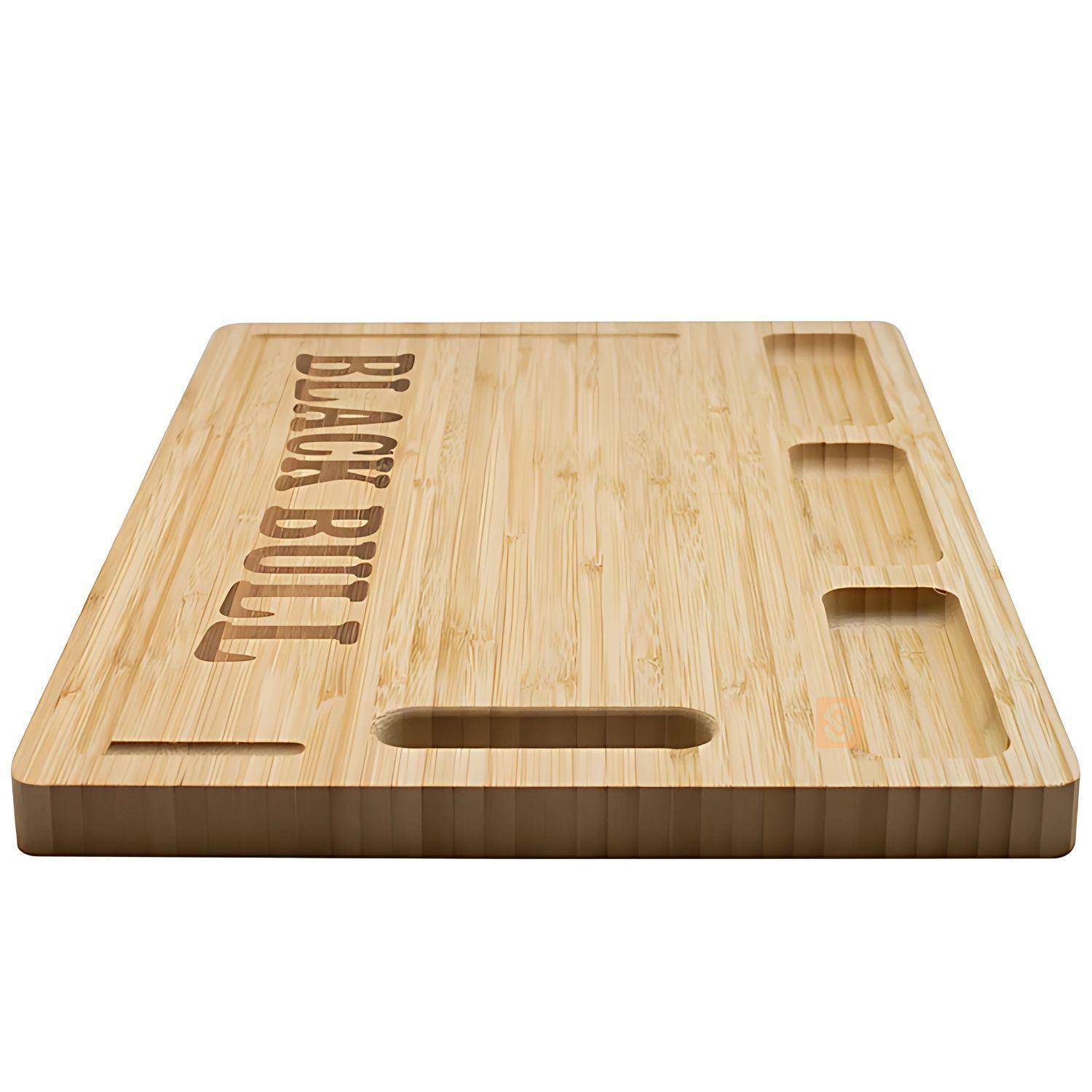 Tabla Bambú 38cm Black Bull Corte Preciso y Ecológico - SC-1