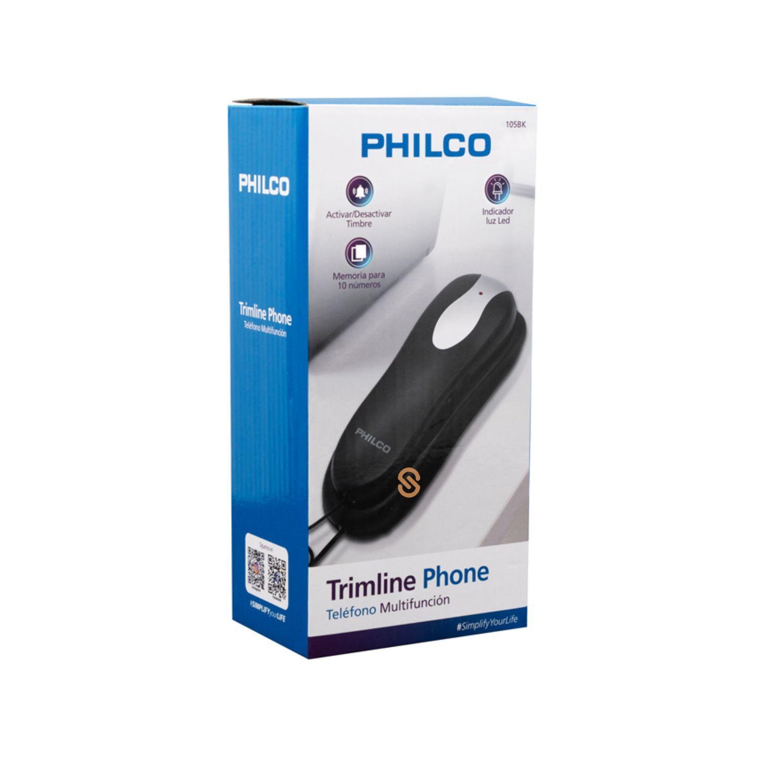 Teléfono Fijo Para Sobremesa O Pared Negro - Shopyclick-3