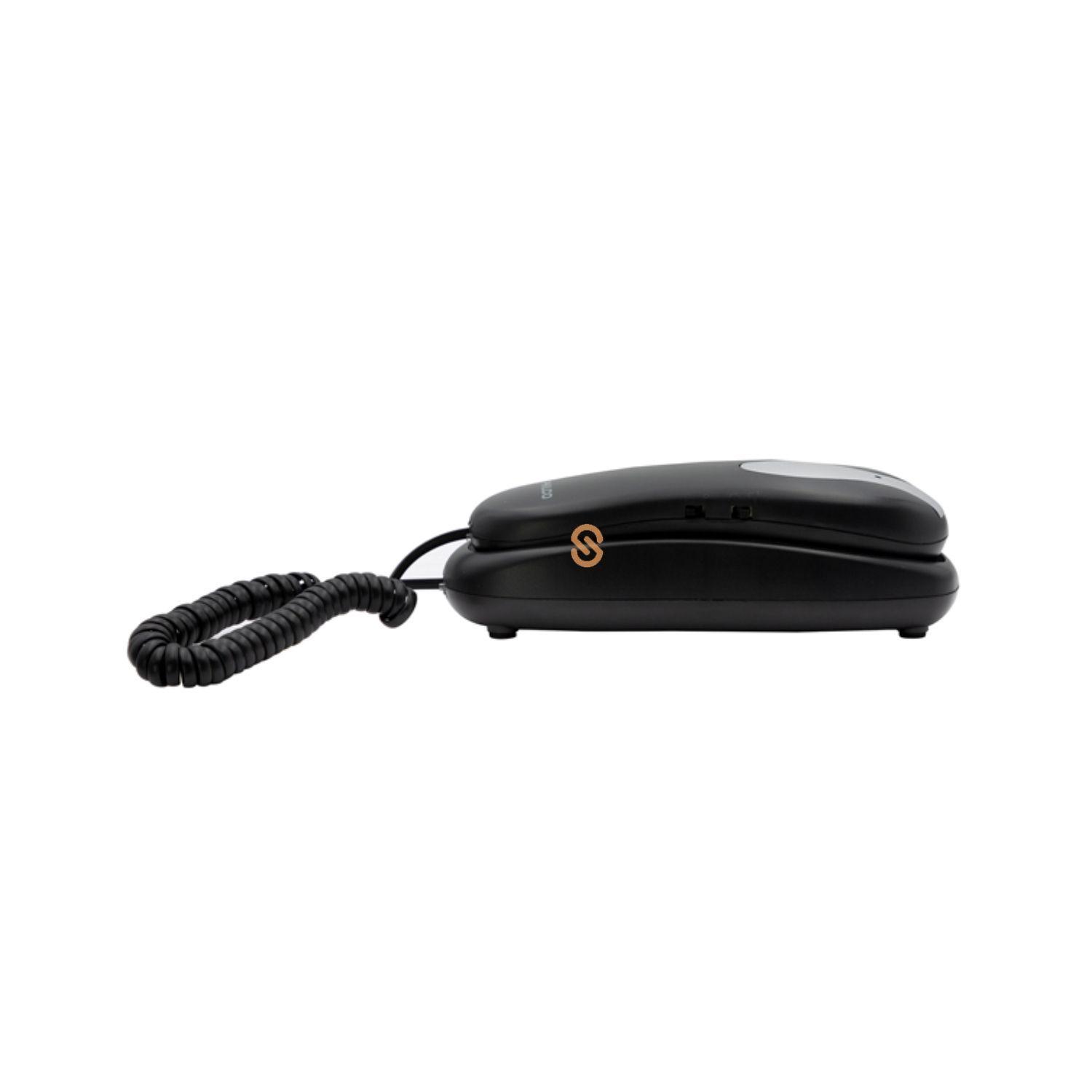 Teléfono Fijo Para Sobremesa O Pared Negro - Shopyclick-2