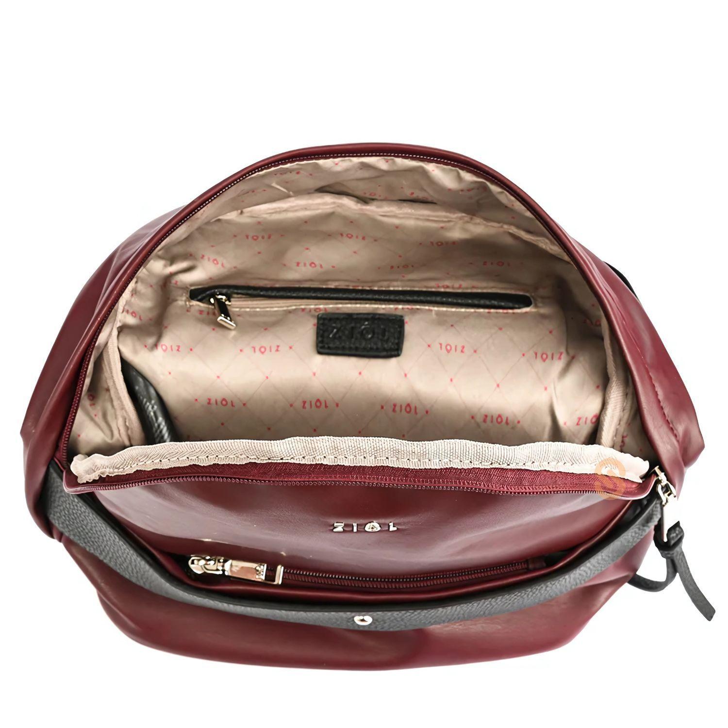 Mochila Pequeña Ciara Burdeo Ziol - SC-3