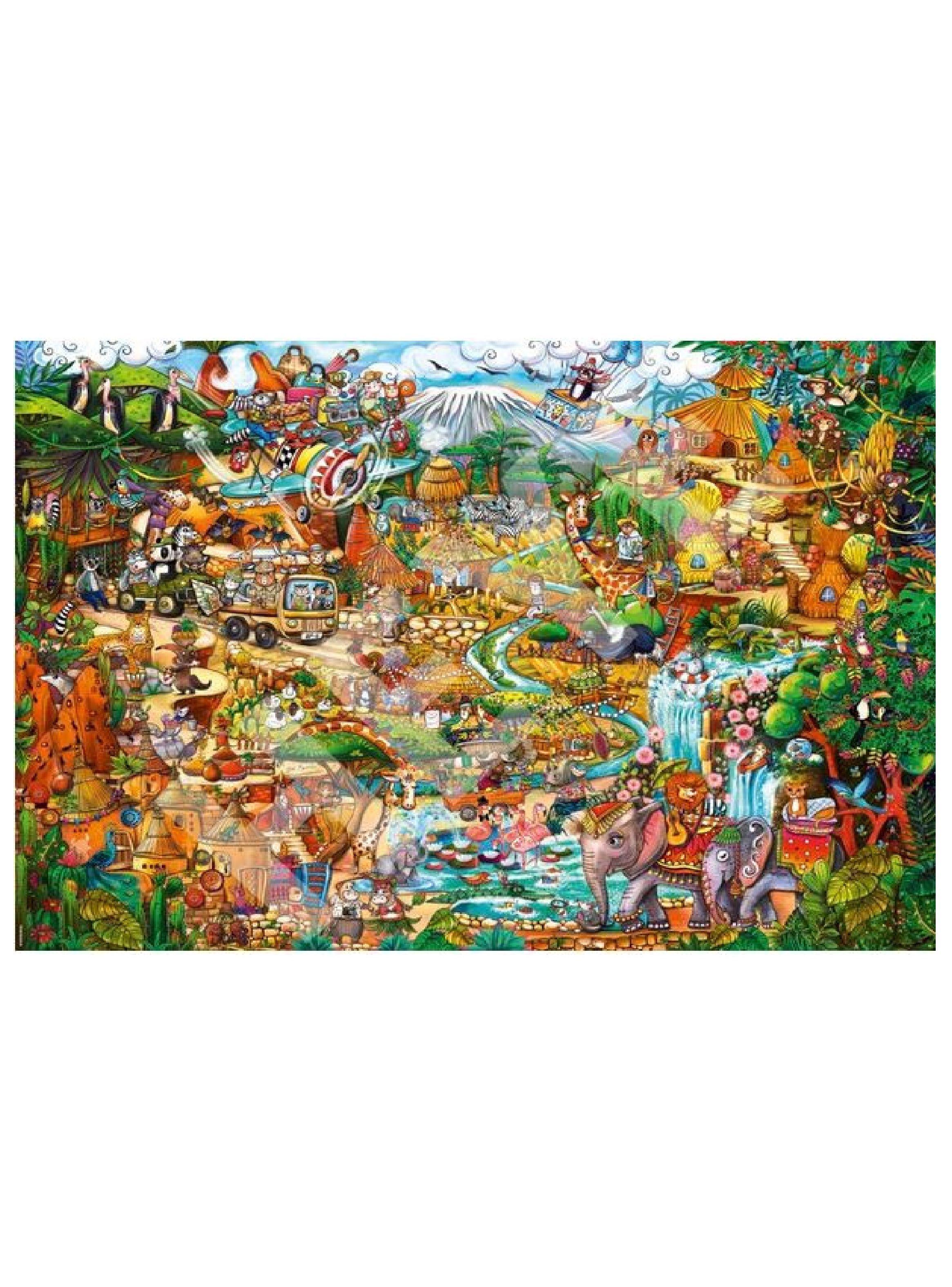 Heye Puzzle 2000 p. Exotic Safari Genial (06629996)-1