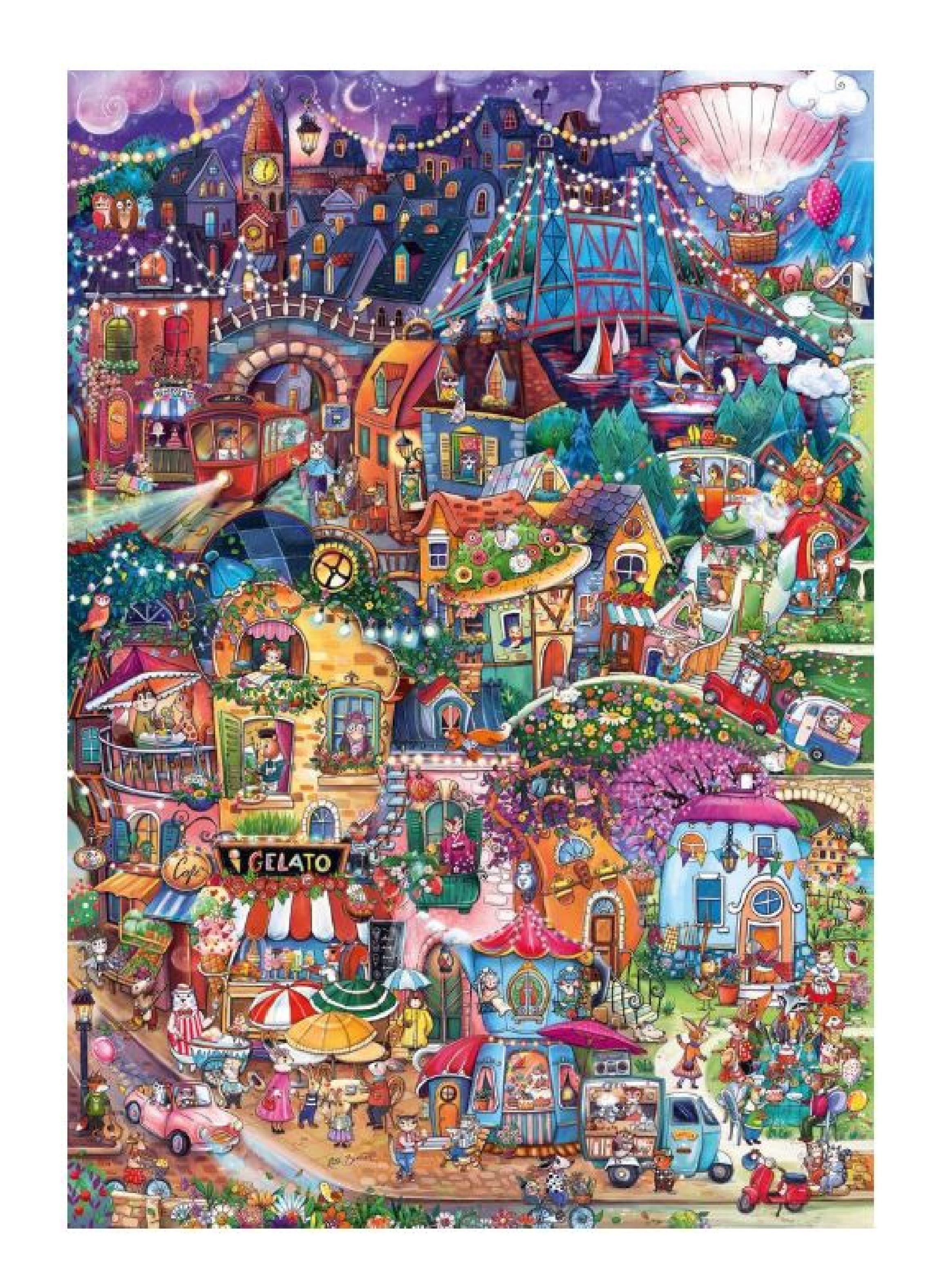 Heye Puzzle 1000 p. Good Evening Genial (06430058) Heye | Paris.cl