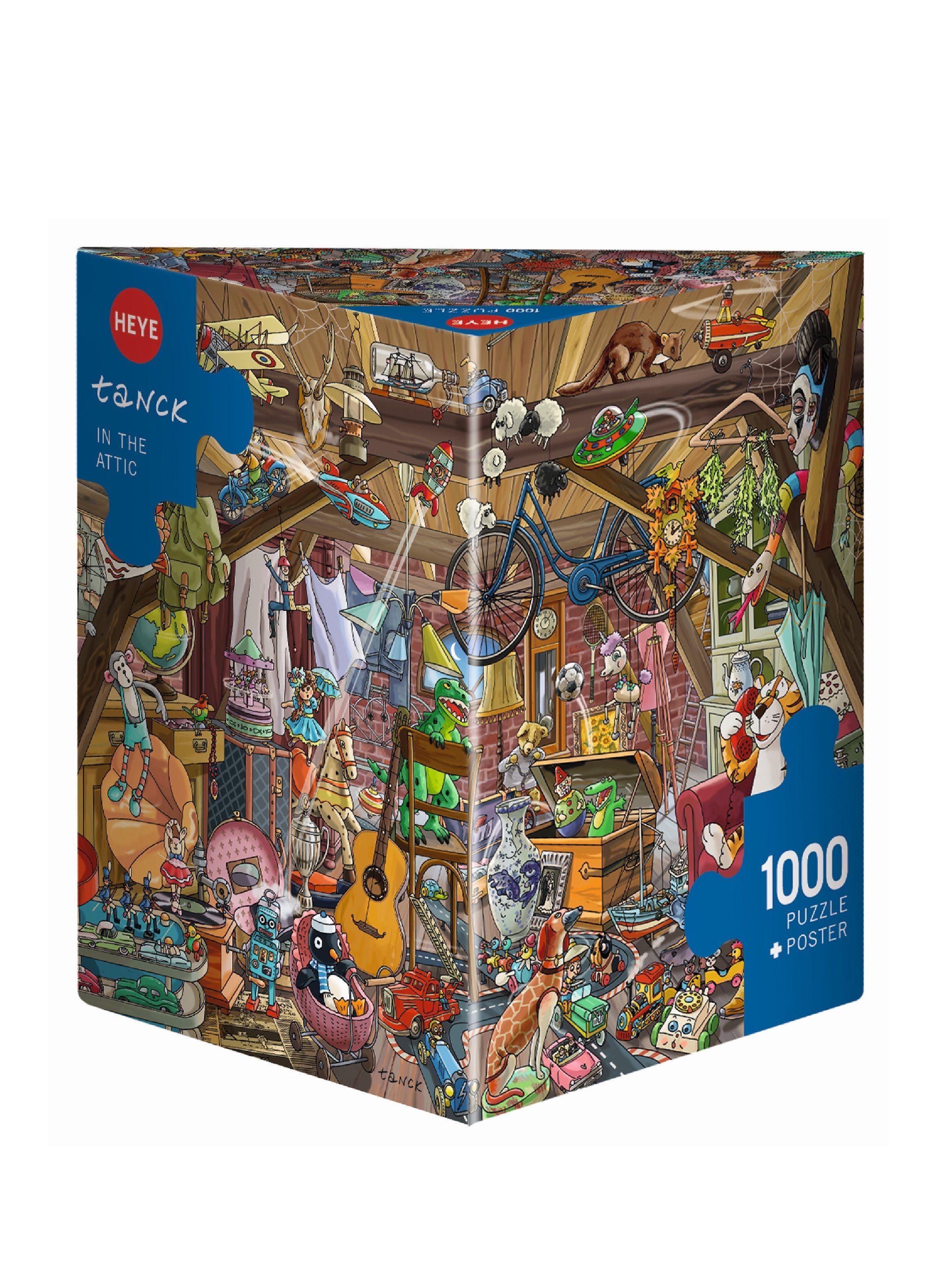 Puzzle de 1000 piezas In The Attic.-0
