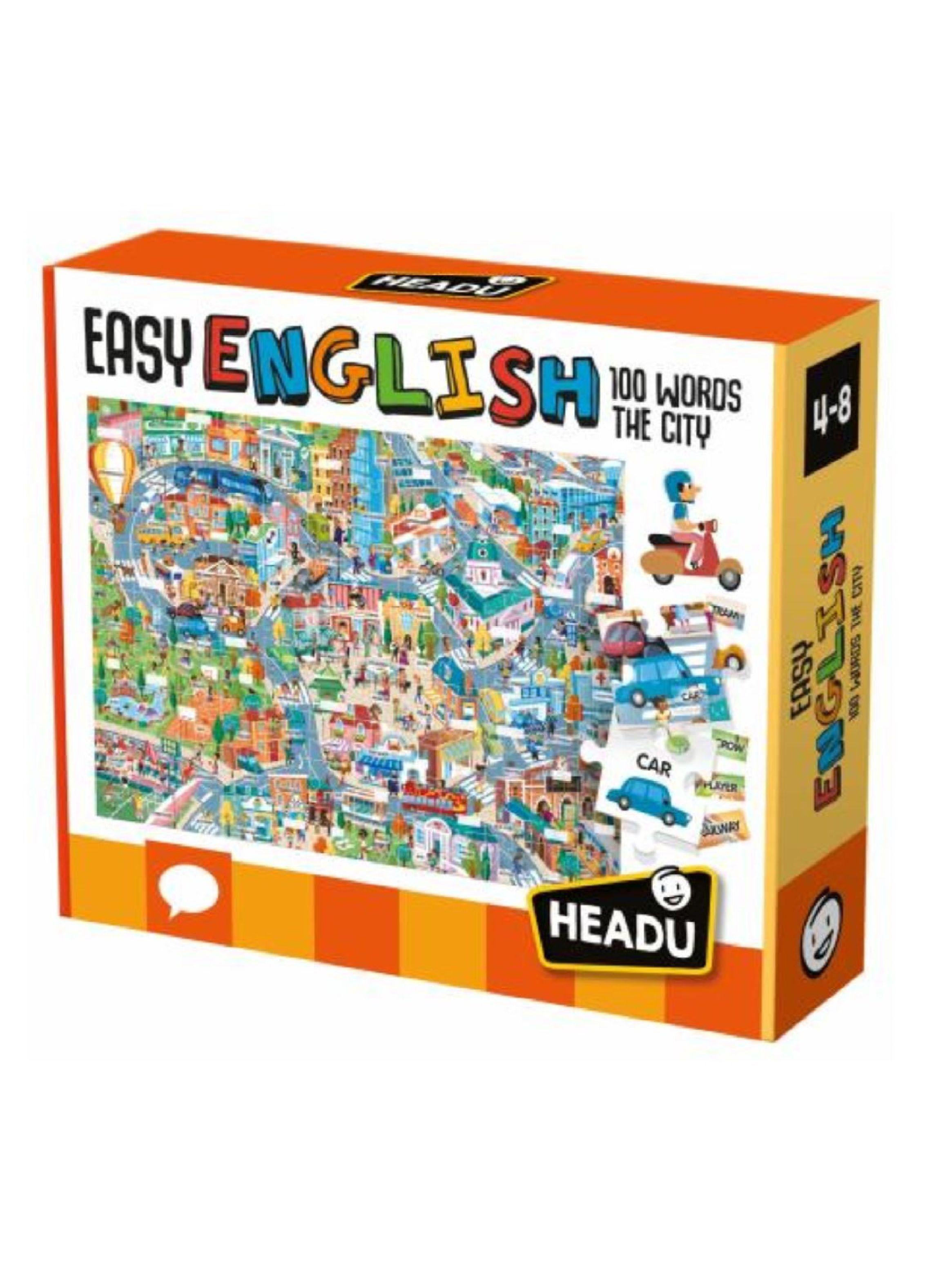Headu Inglés Fácil Ciudad 100 palabras Genial (C2442100)-0