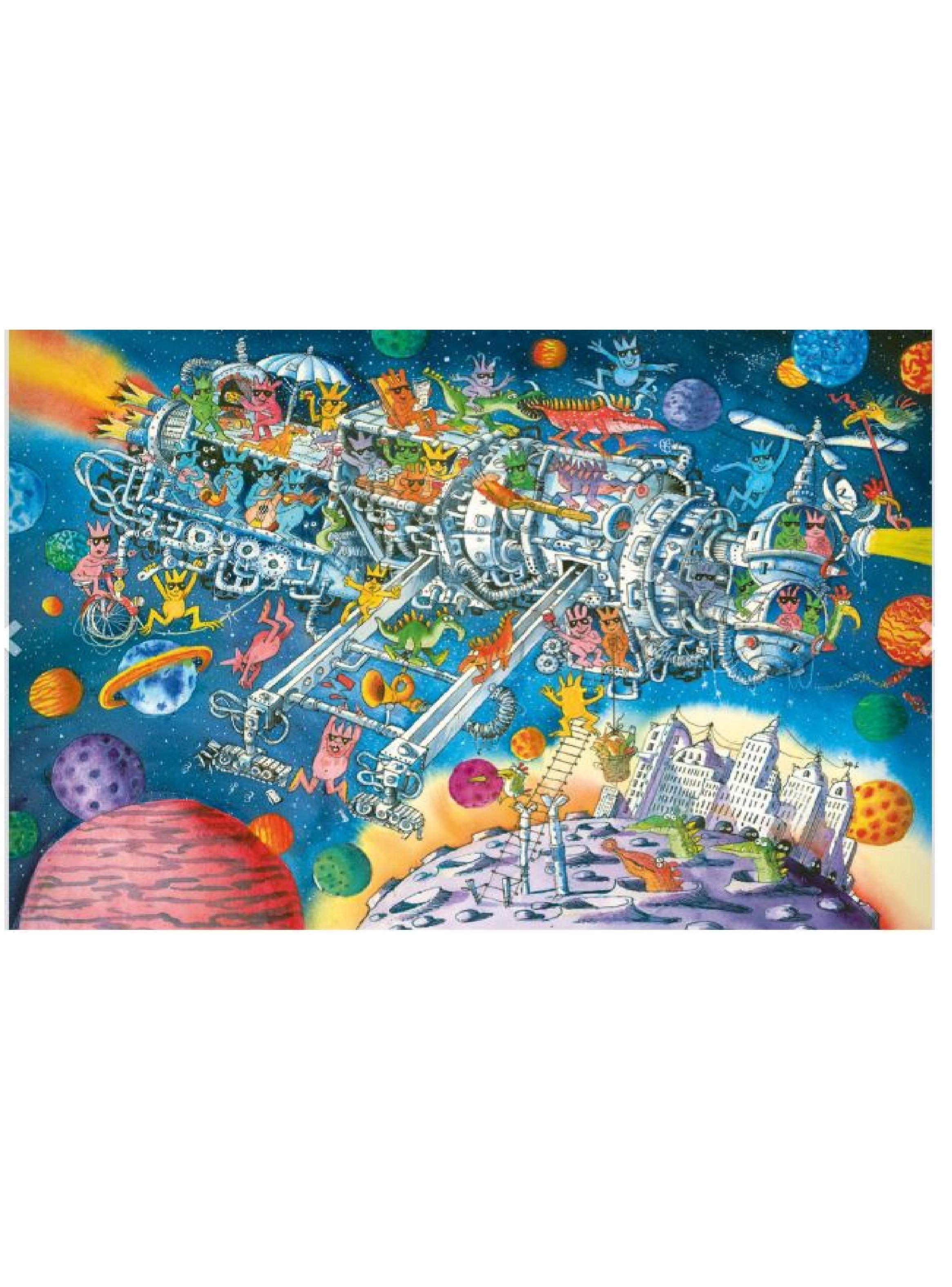 Heye Puzzle 1000 p. Aliens Welcome Genial (06430083)-1