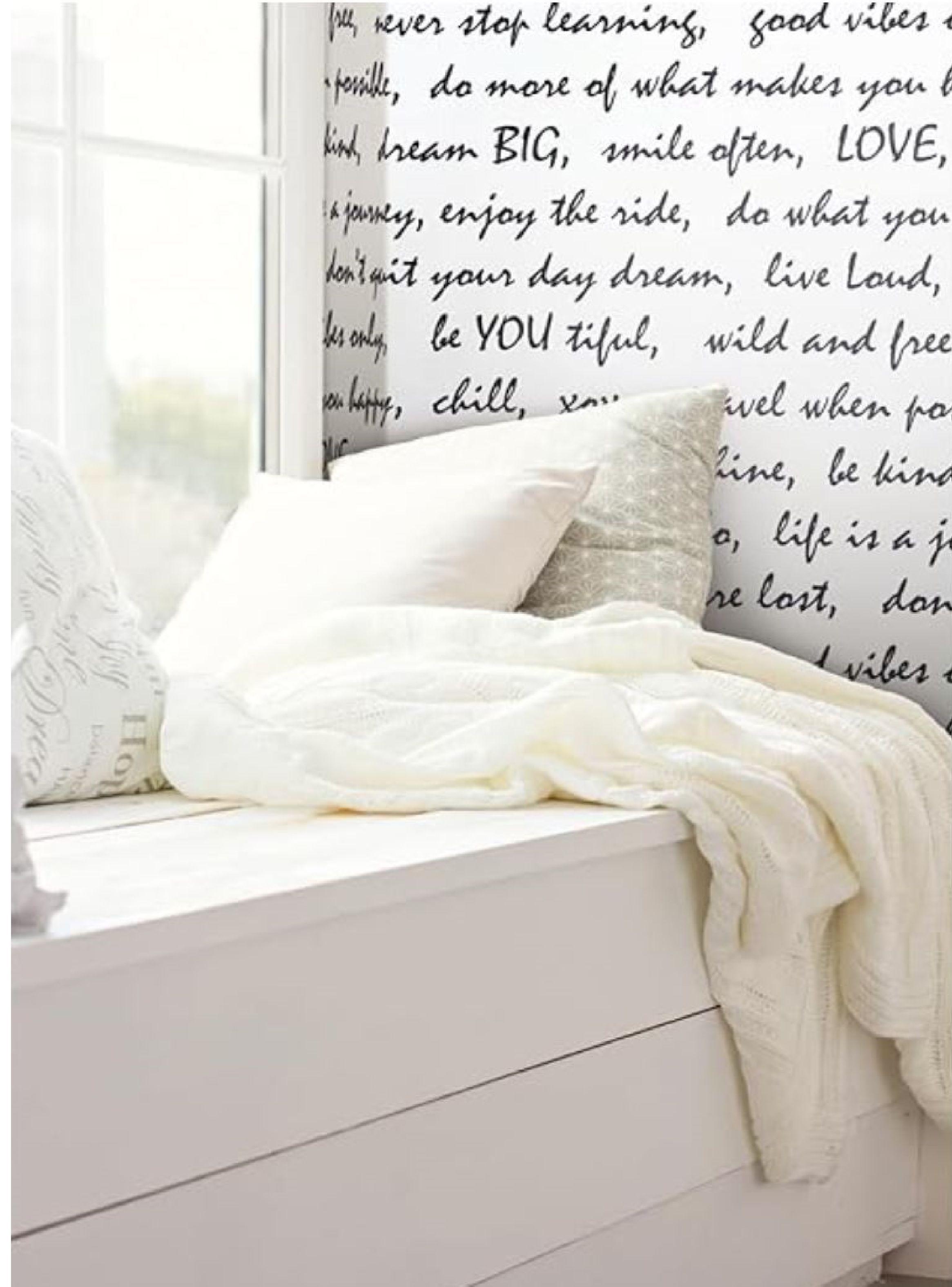 Roommates PVC Autoadhesivo Black Dream Big Script (B6730877)-0
