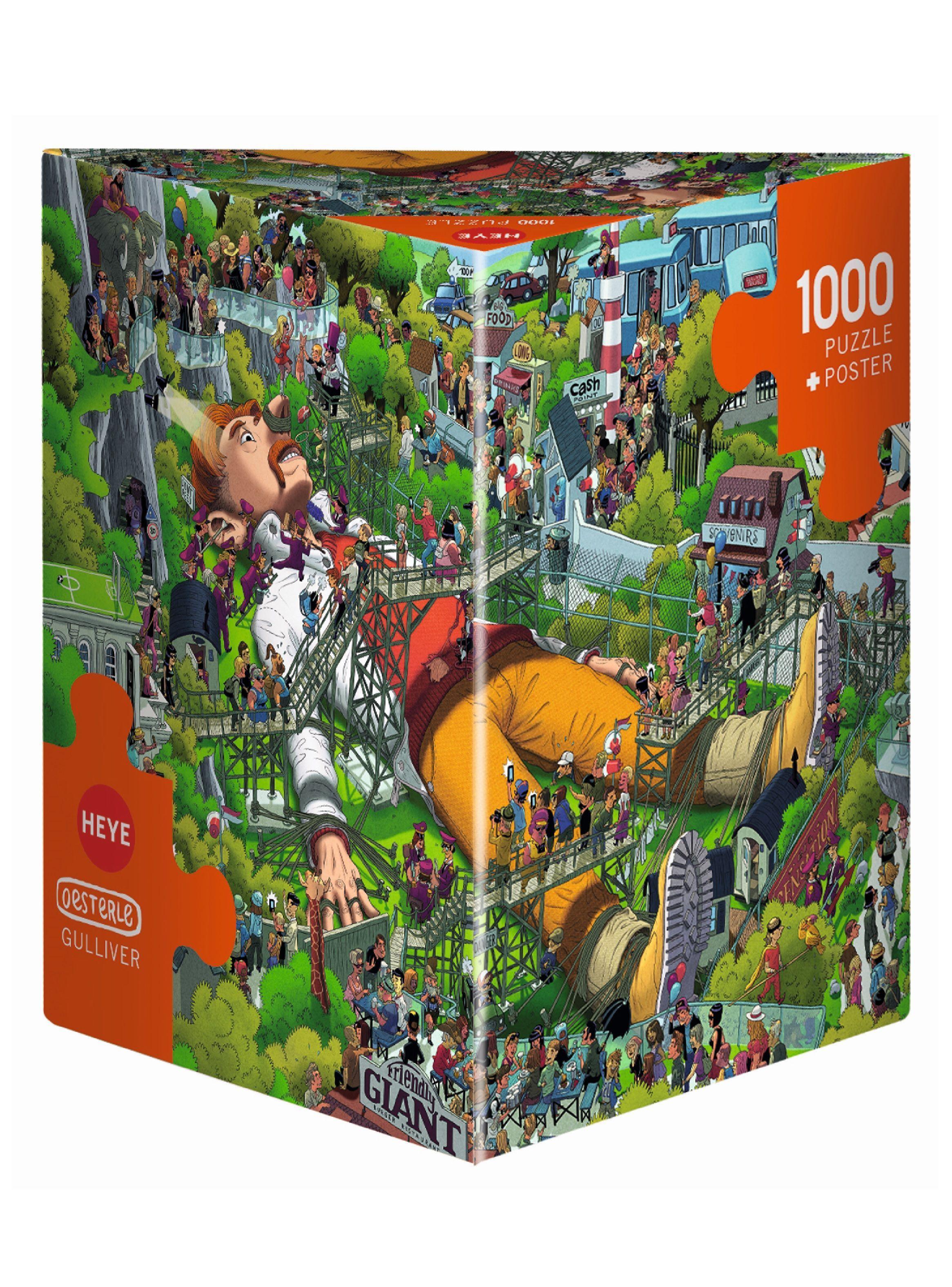 Heye Puzzle 1000 piezas Gulliver Genial (06429886)-0