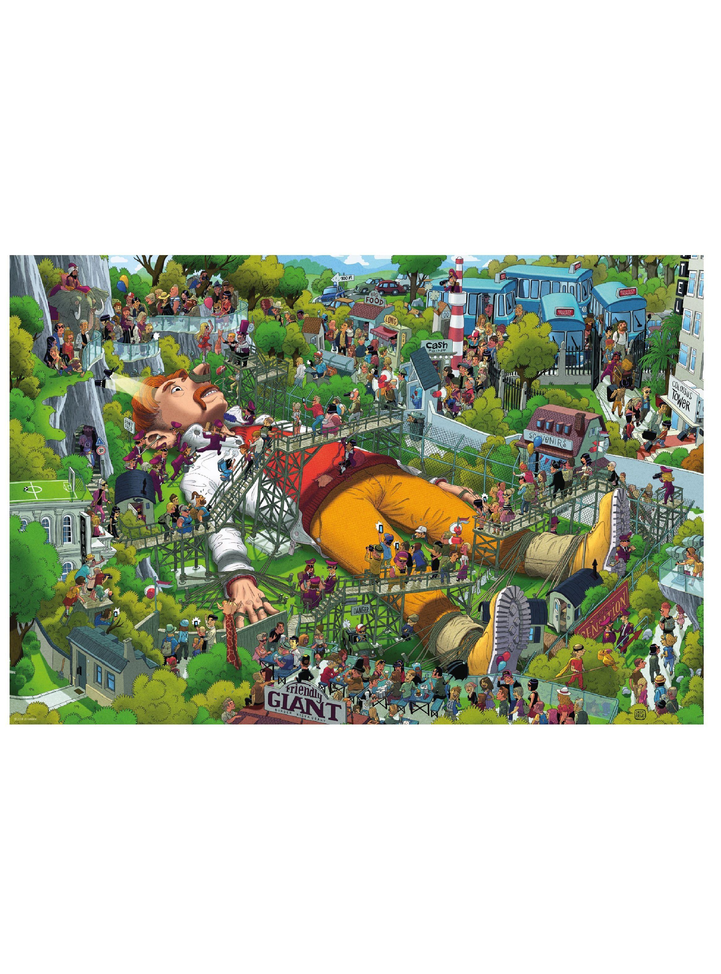 Heye Puzzle 1000 piezas Gulliver Genial (06429886)-1