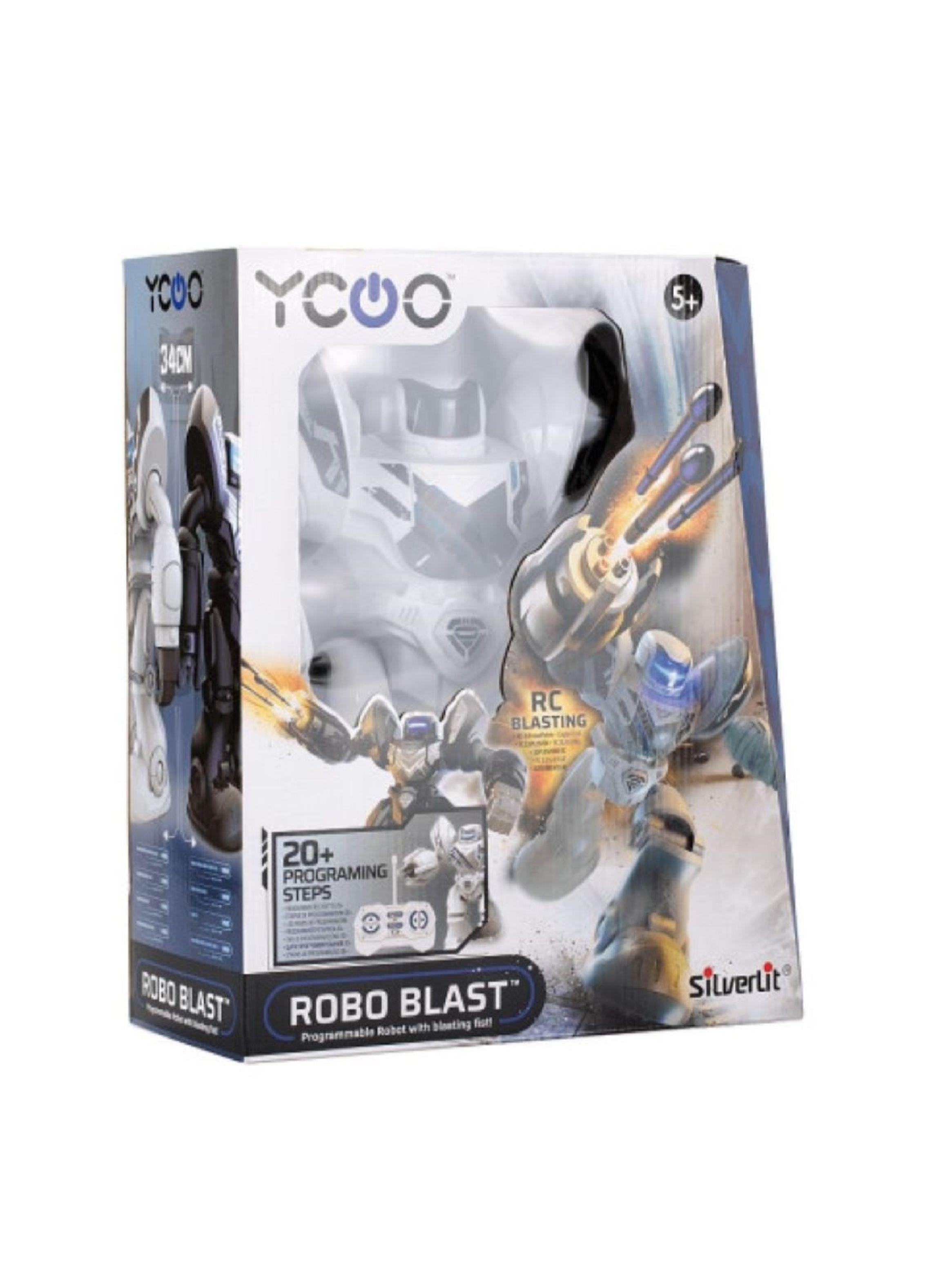 Silverlit Robot Robo Blast Blanco Genial (B6688097)-1