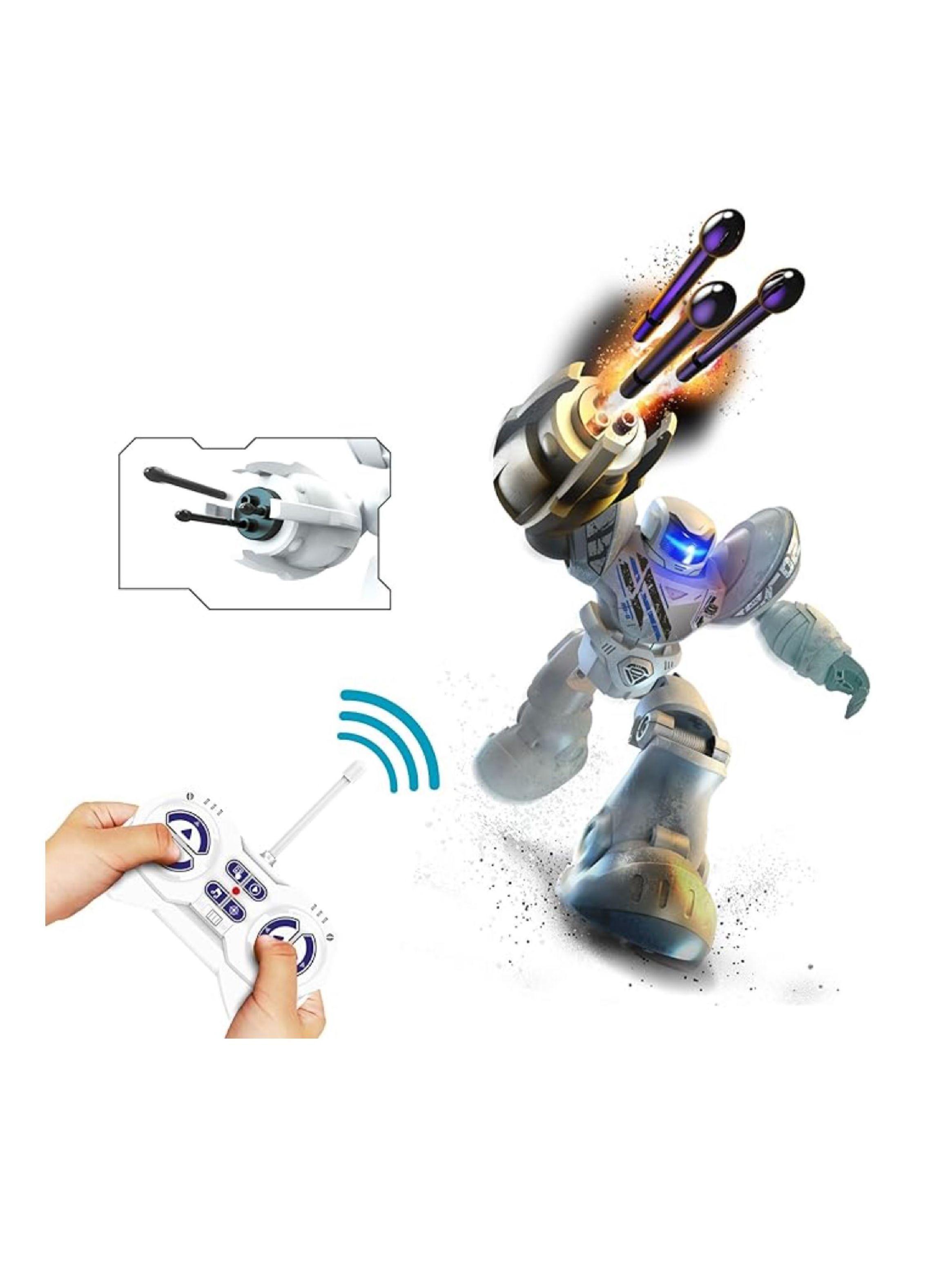 Silverlit Robot Robo Blast Blanco Genial (B6688097)-2