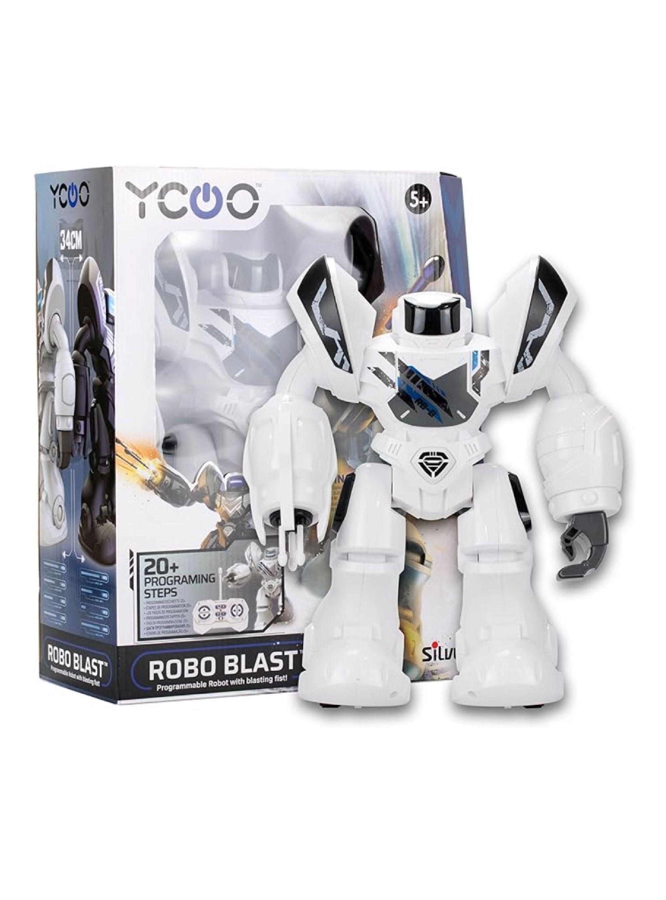 Silverlit Robot Robo Blast Blanco Genial (B6688097)-3