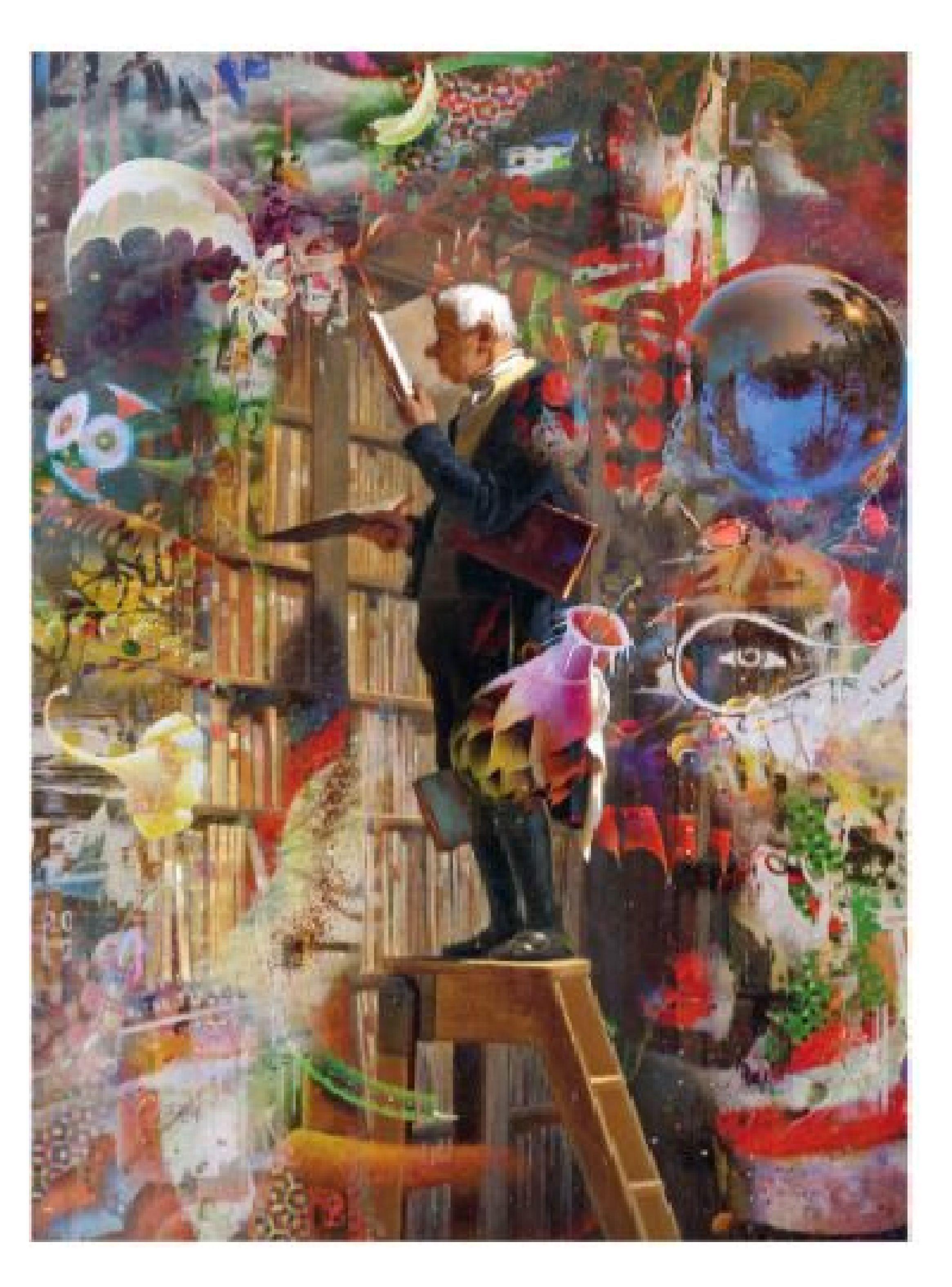 Heye Puzzle 1000 p. The Bookworm Genial (06430054)-1