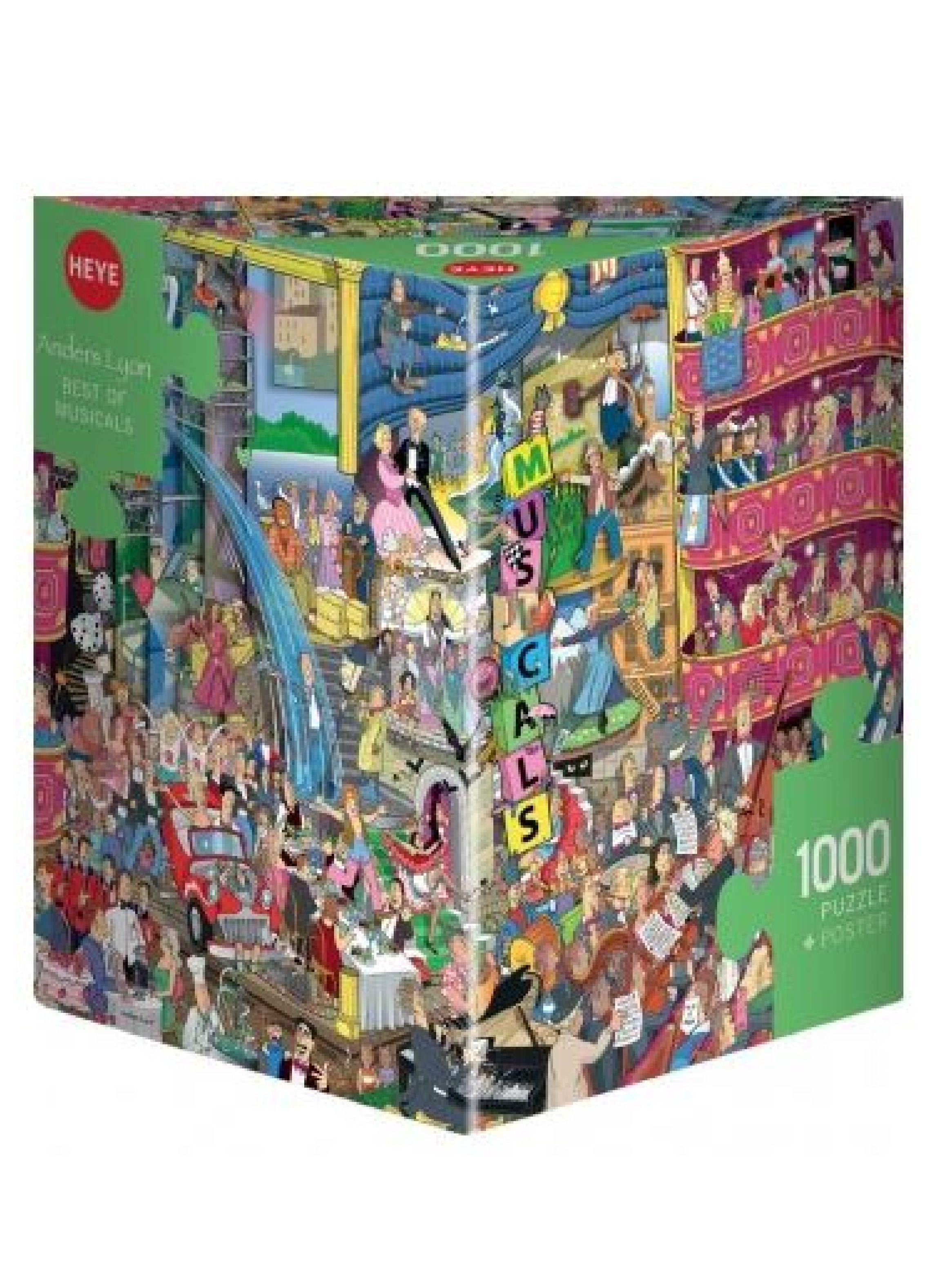 Heye Puzzle 1000 p. Best of Musical Genial (06430044)-0