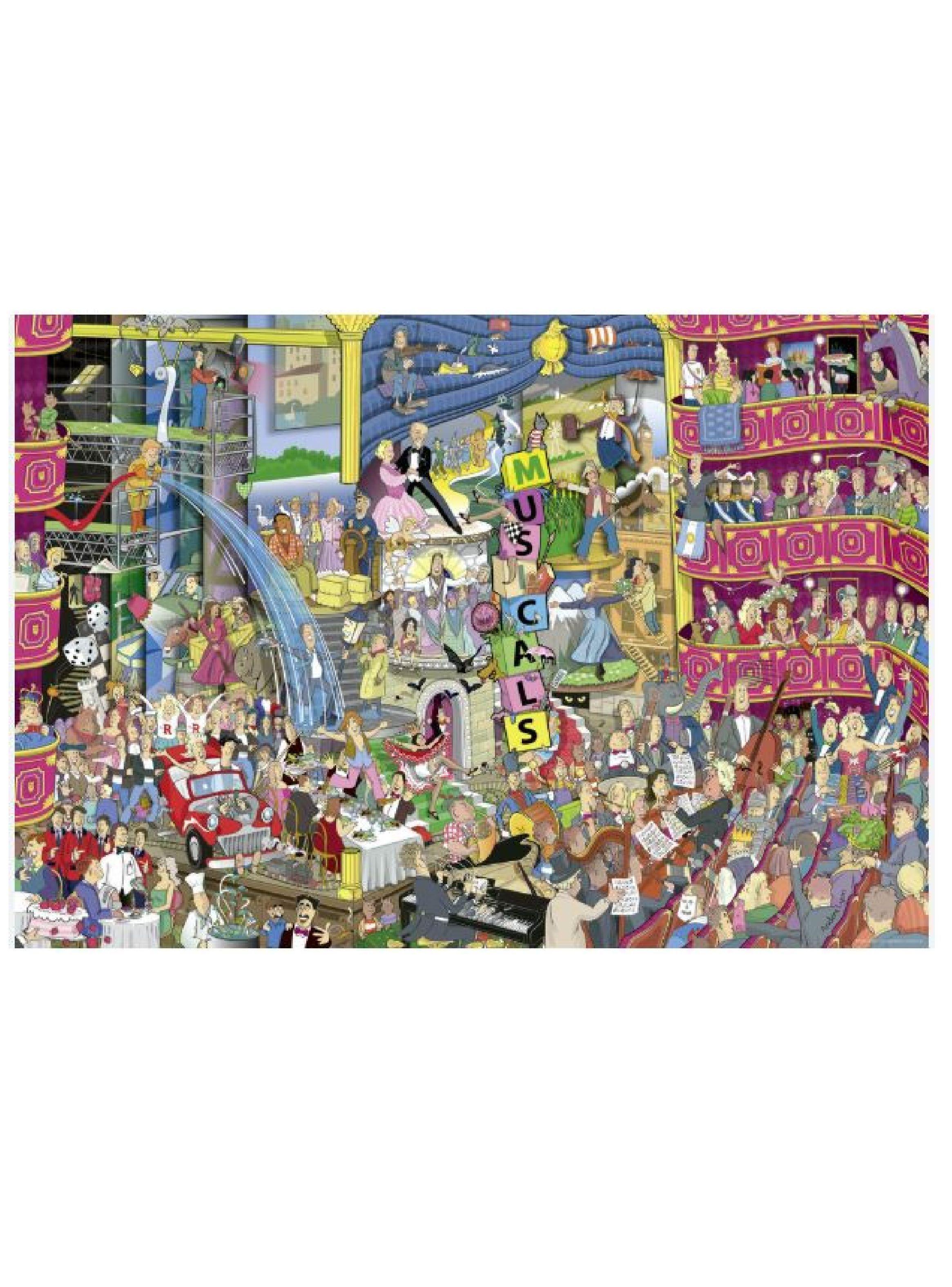 Heye Puzzle 1000 p. Best of Musical Genial (06430044)-1
