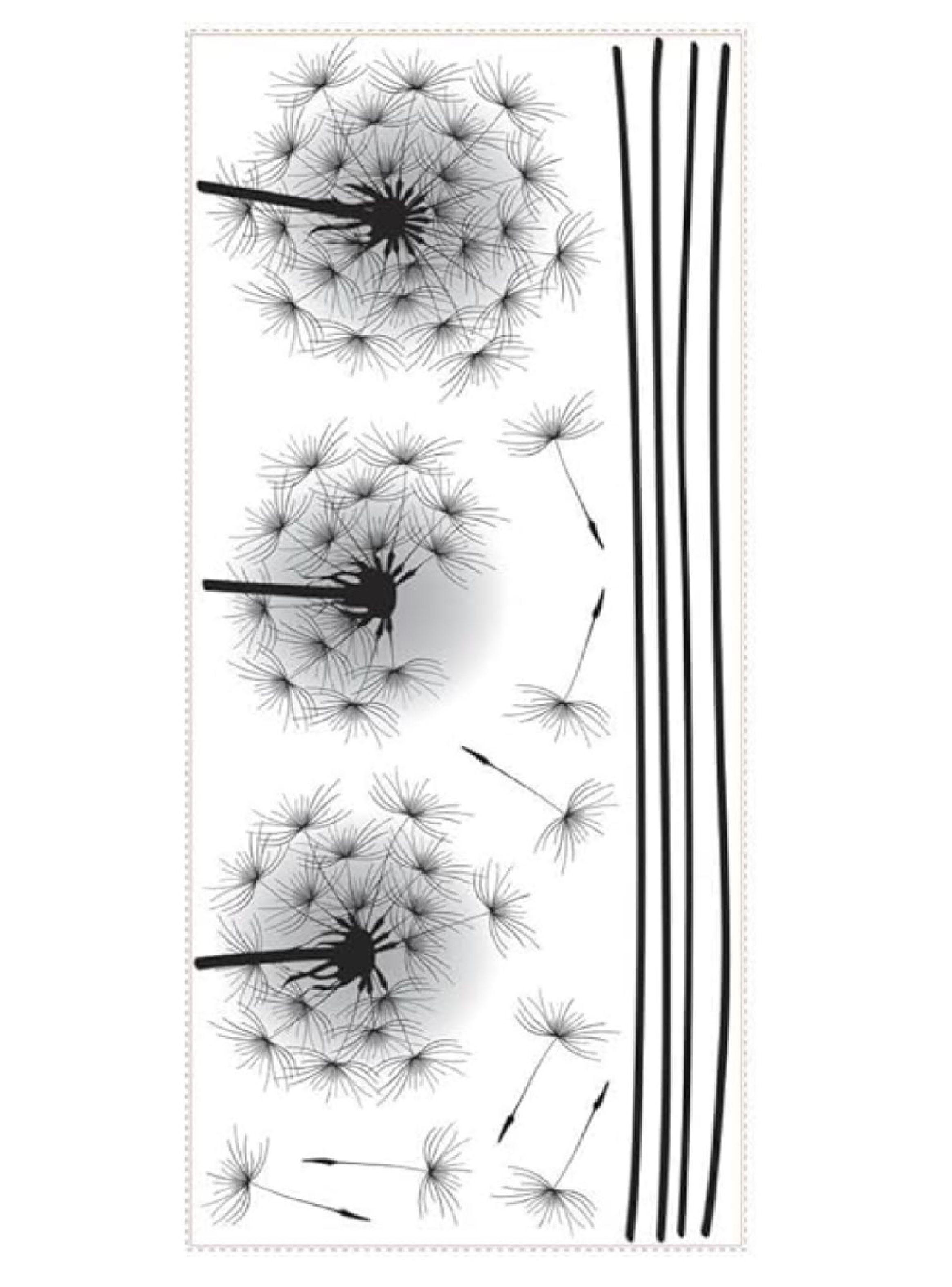 Roommates Stickers Whimsical Dandelion Giant (B6736490)-2
