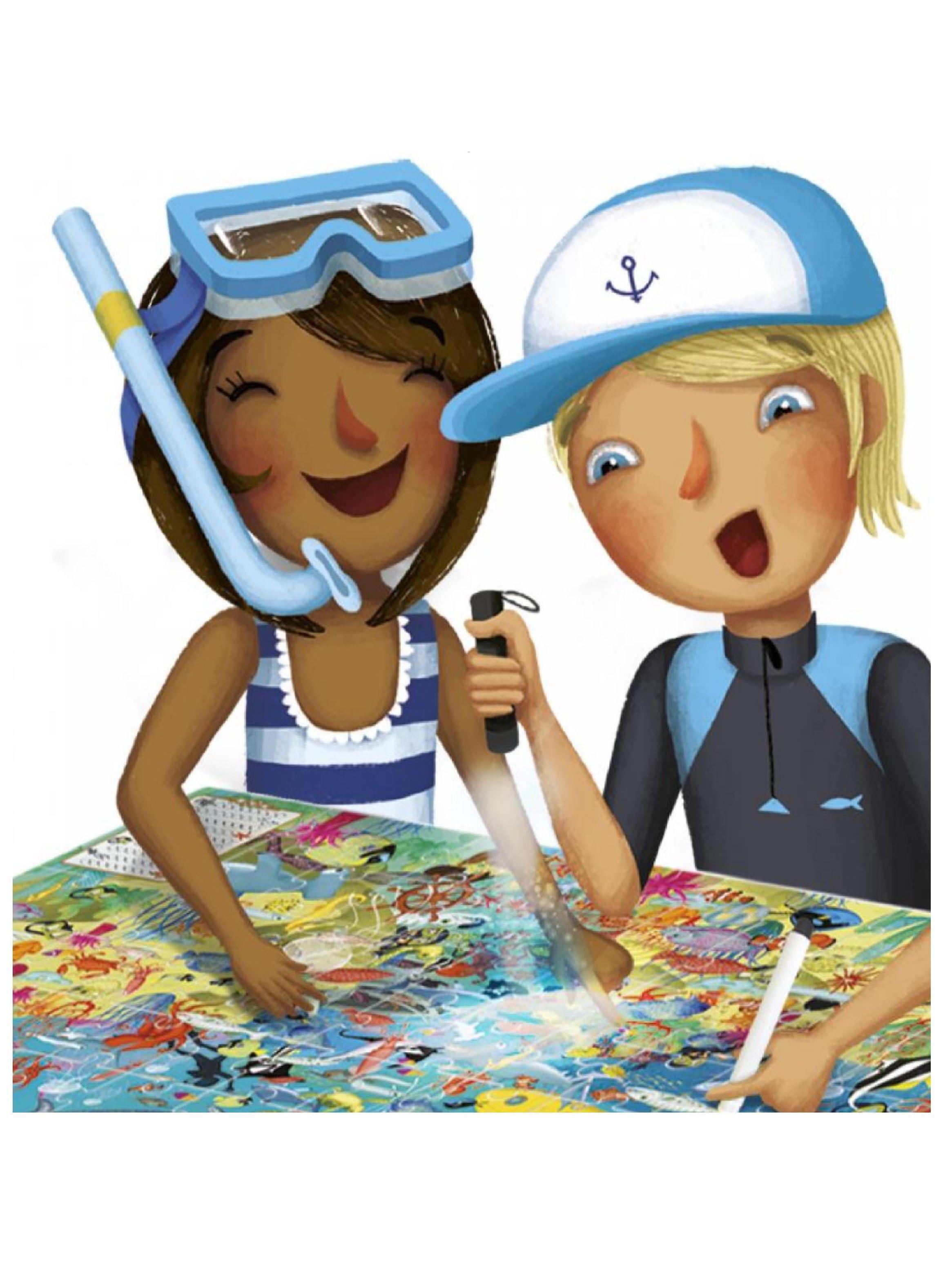 Headu Puzzle Explorar la vida Marina Genial (C2442231)-2