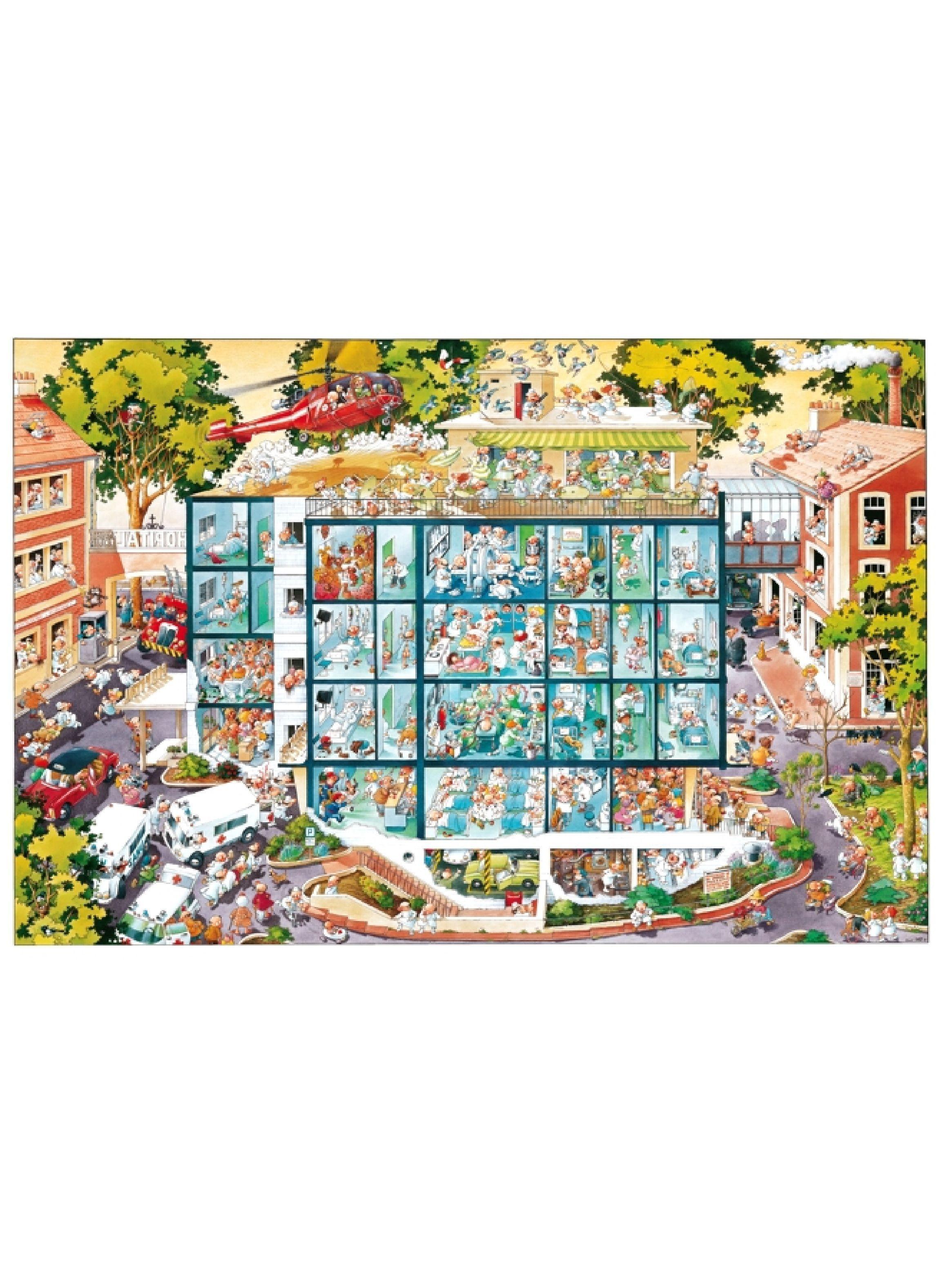 Heye Puzzle 2000 p. Emergency Room Genial (06625784)-1