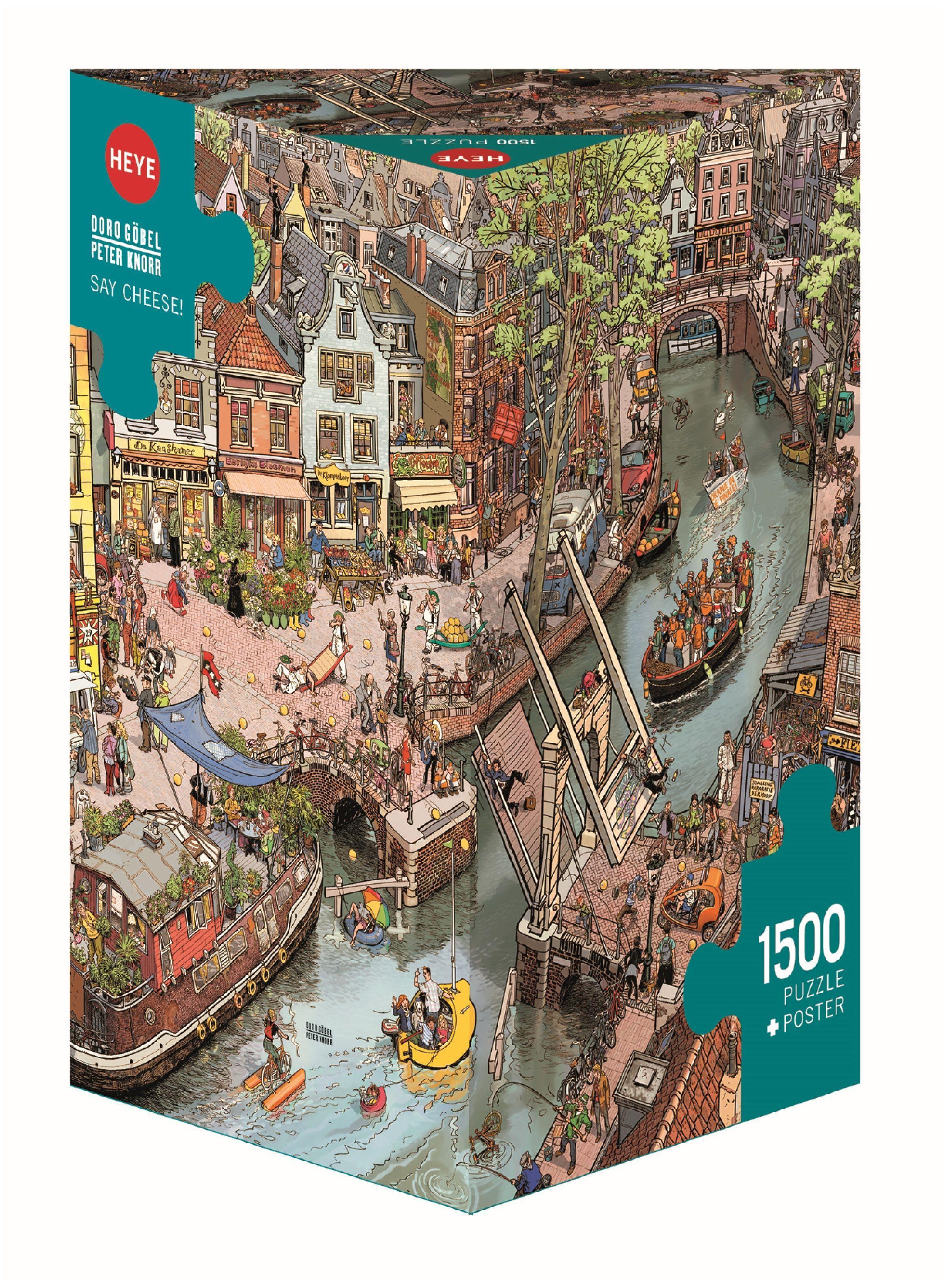 Heye Puzzle 1500 p. Say Cheese Genial (06529793)-0
