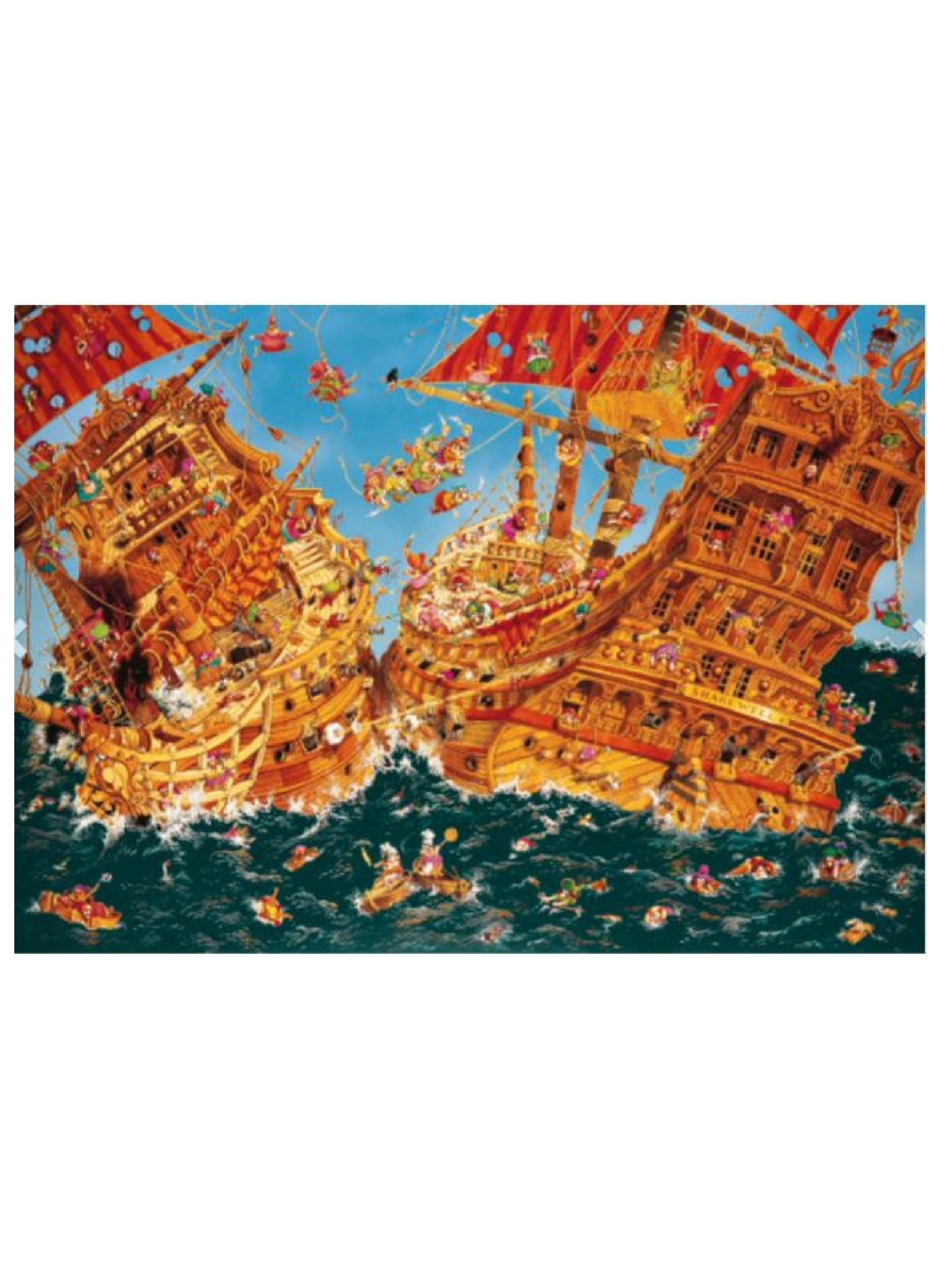 Heye Puzzle 1000 p. Diamond Dick, Wanted ! Genial (06430053)-1