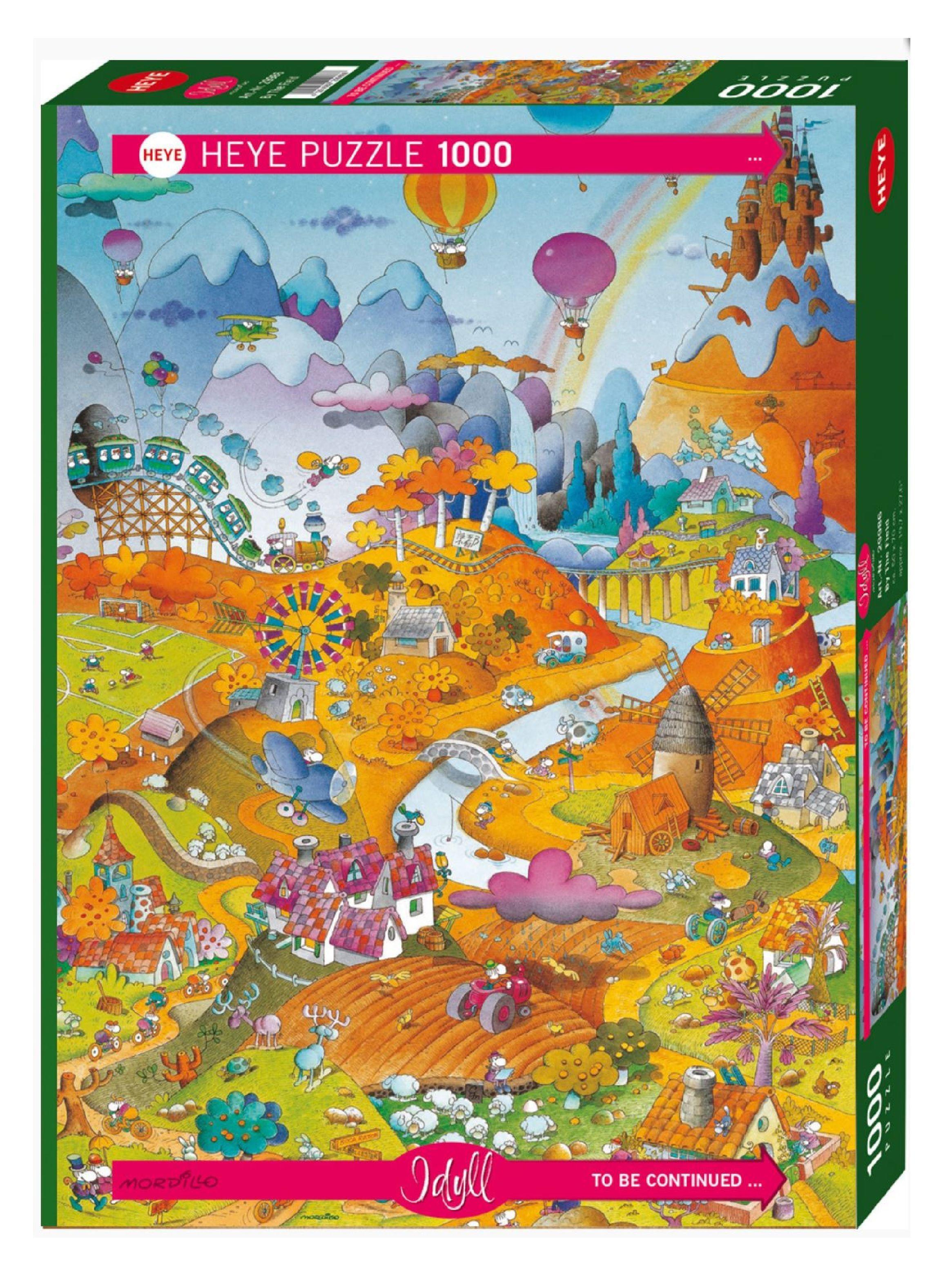 Heye Puzzle de 1000 piezas The Field Mordillo Genial (06429986)-0