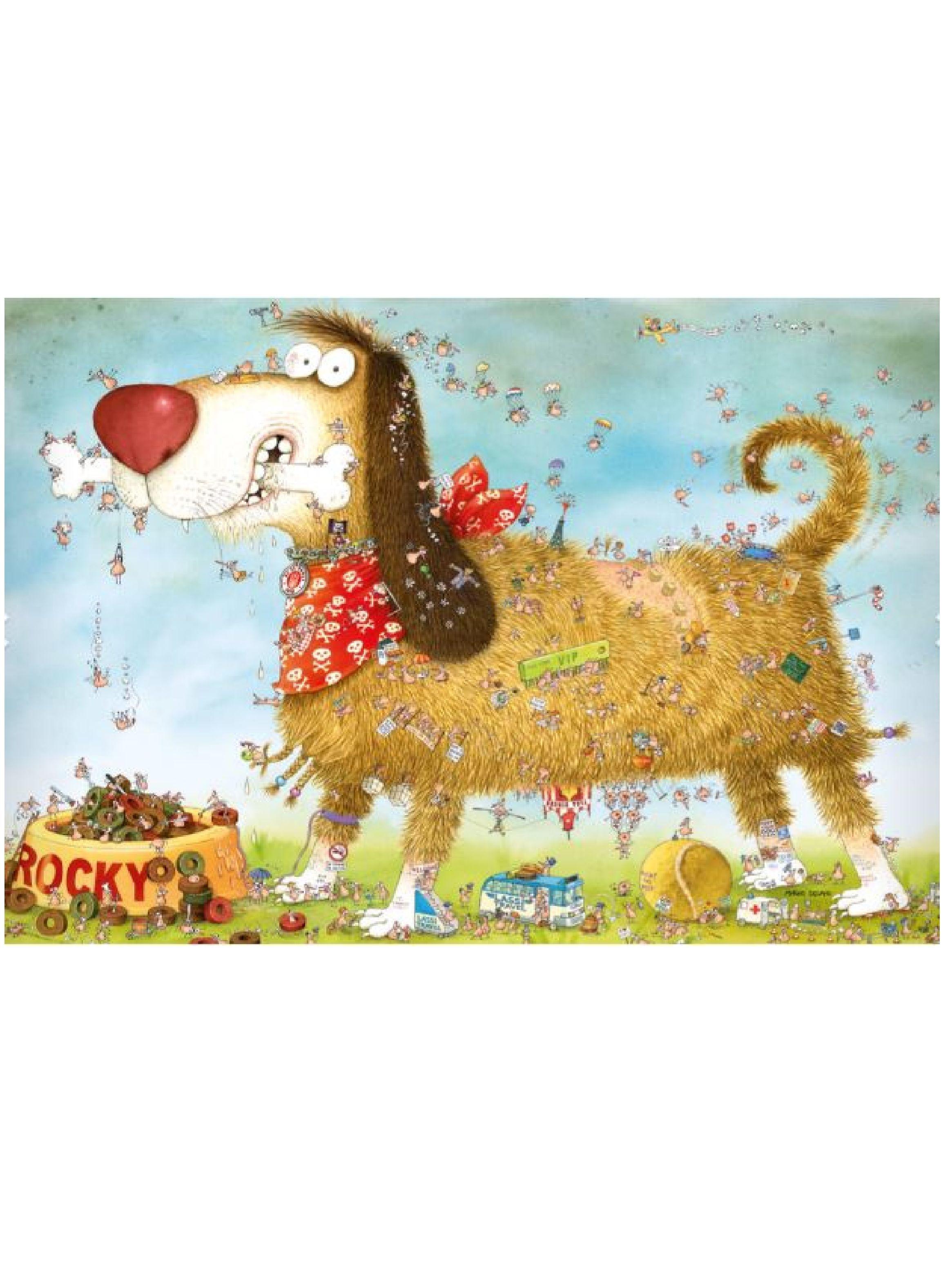 Heye Puzzle 1000 p. At the Dog Genial (06430066)-1