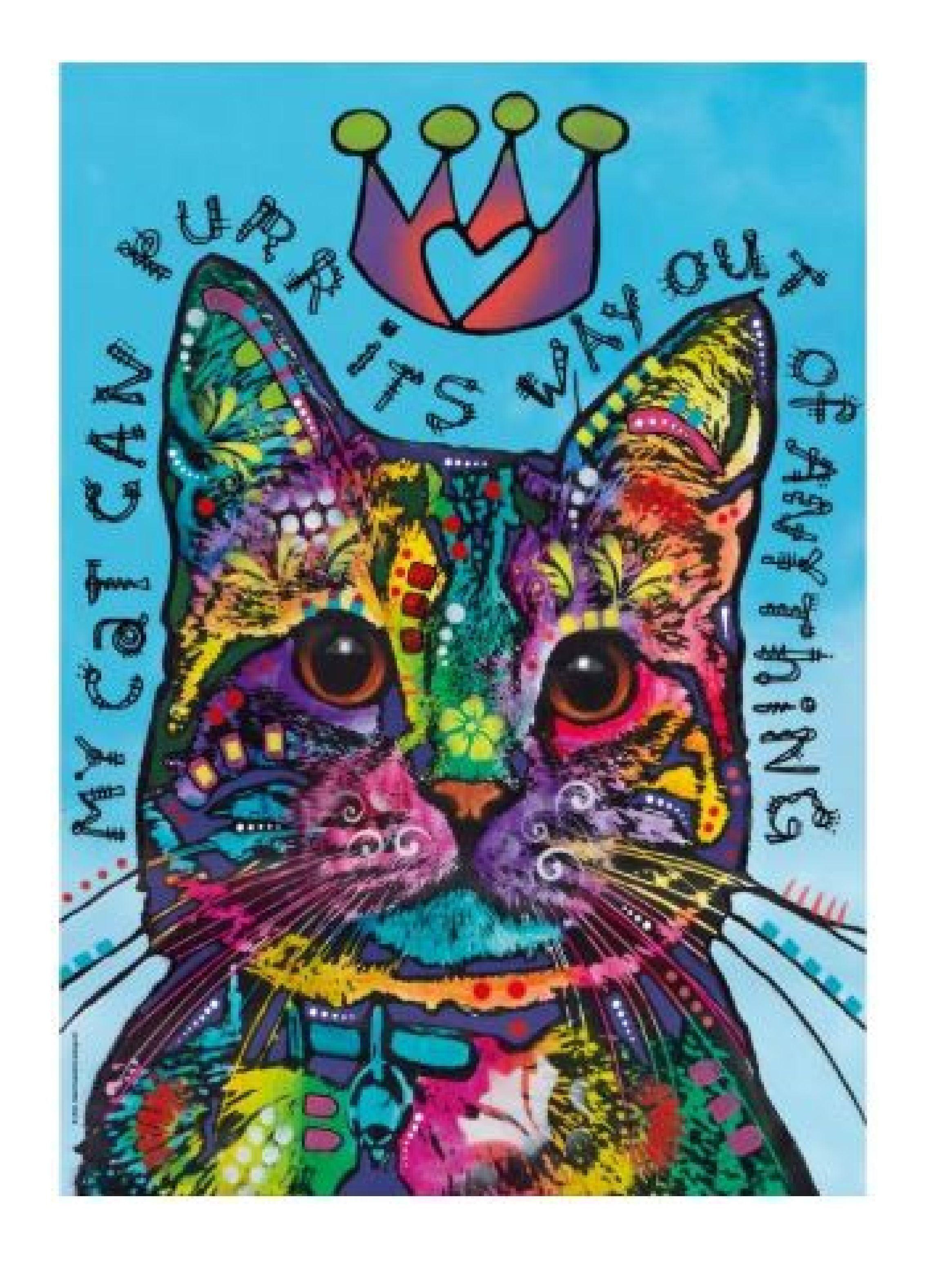 Heye Puzzle 500 p. My Cat can Purr Genial (06229964)-1