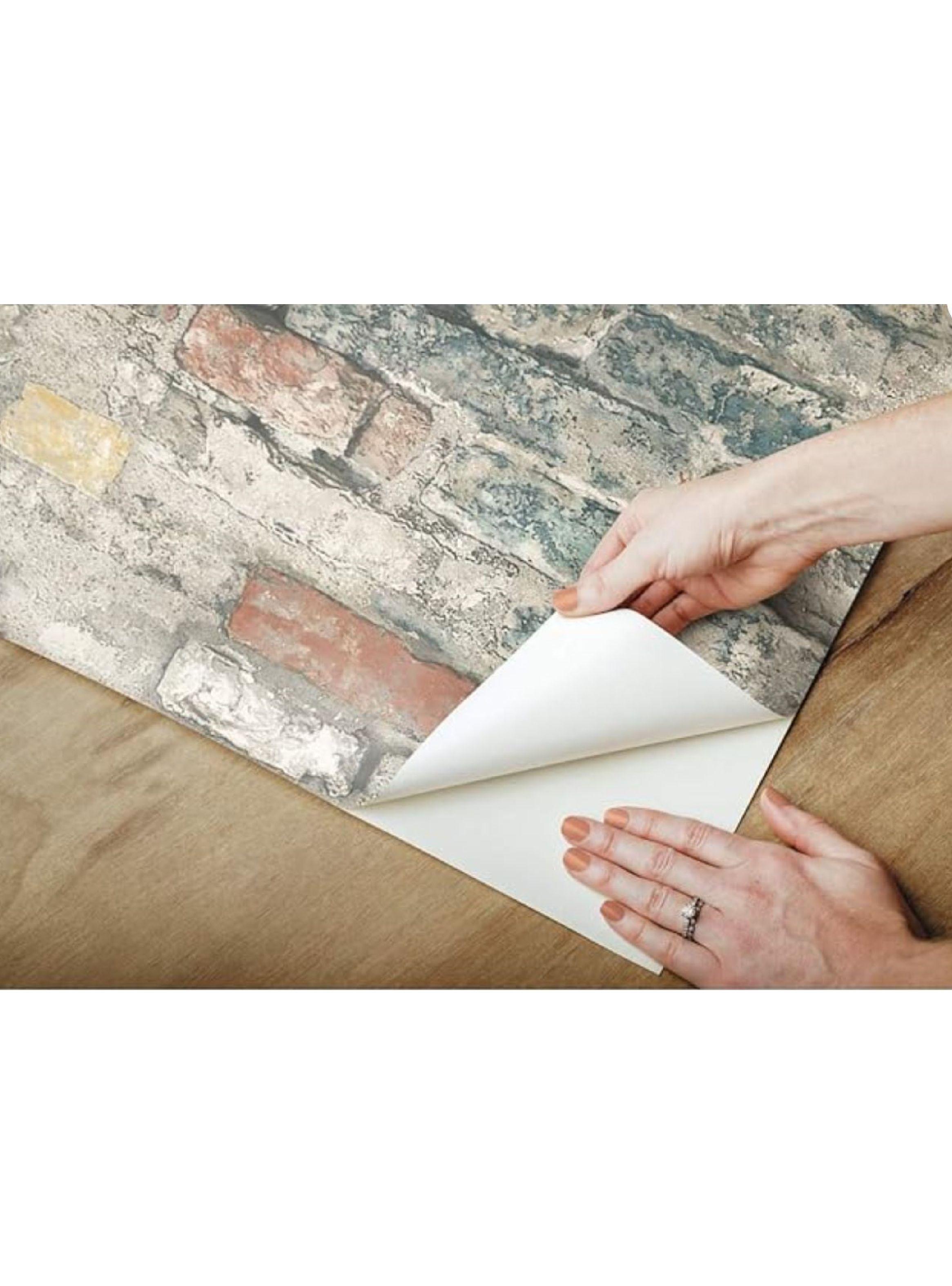 Roommates PVC Autoadhesivo Ladrillos Brick Alley (B6767651)-3