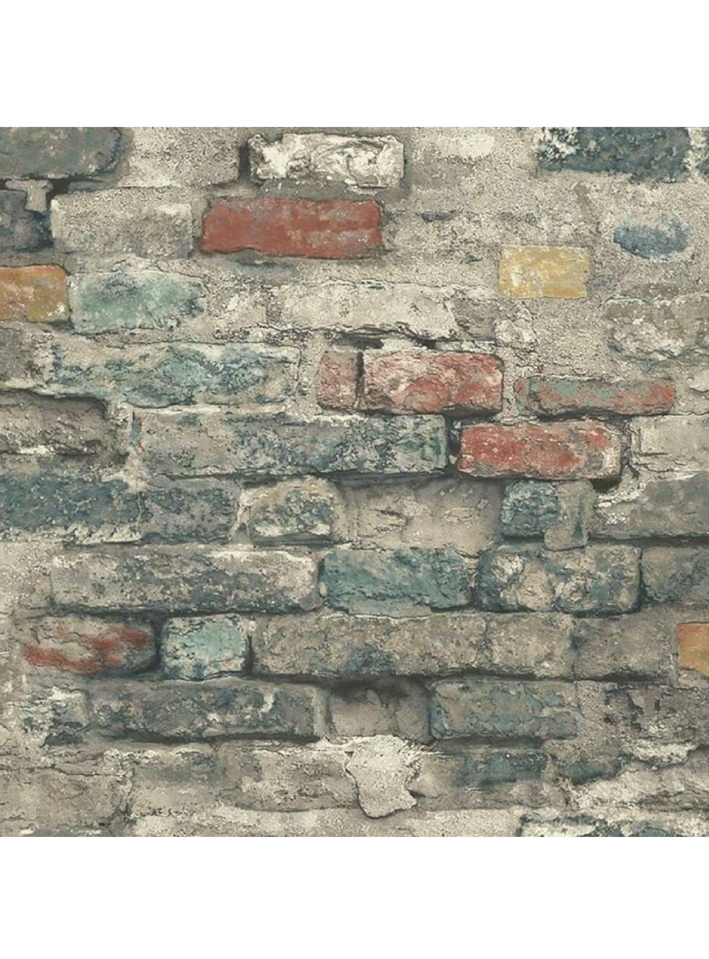 Roommates PVC Autoadhesivo Ladrillos Brick Alley (B6767651)-4