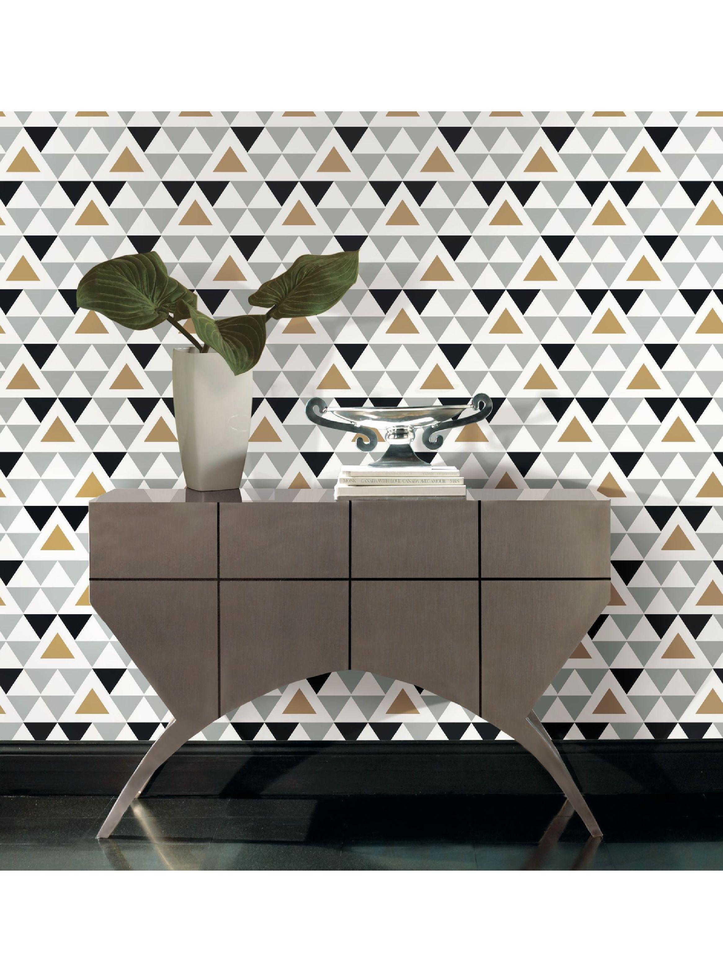 Roommates PVC Autoadhesivo Geometric Triangle (B6731157)-0