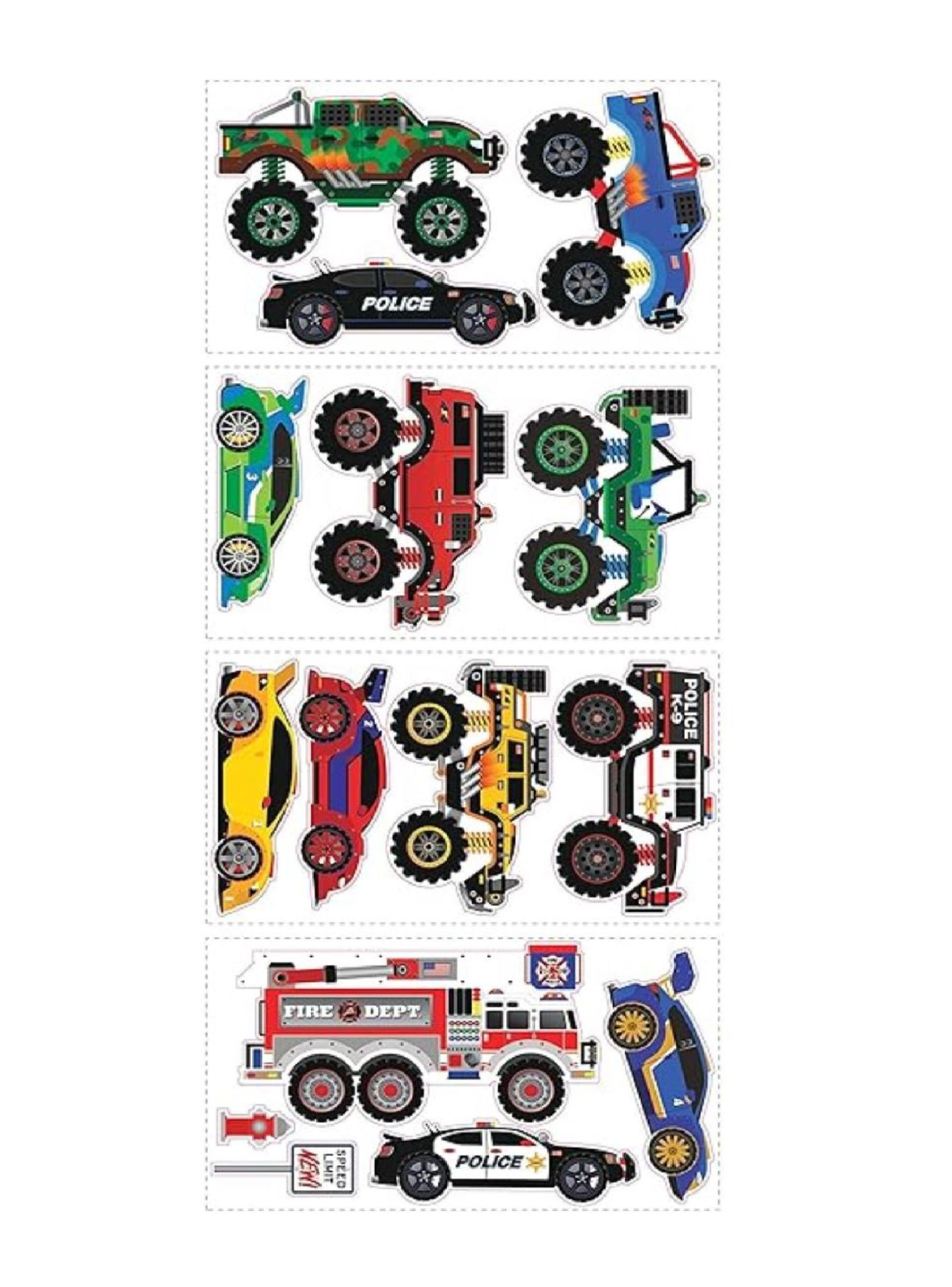Roommates Stickers New Speed Limit Trucks (B6745959)-3