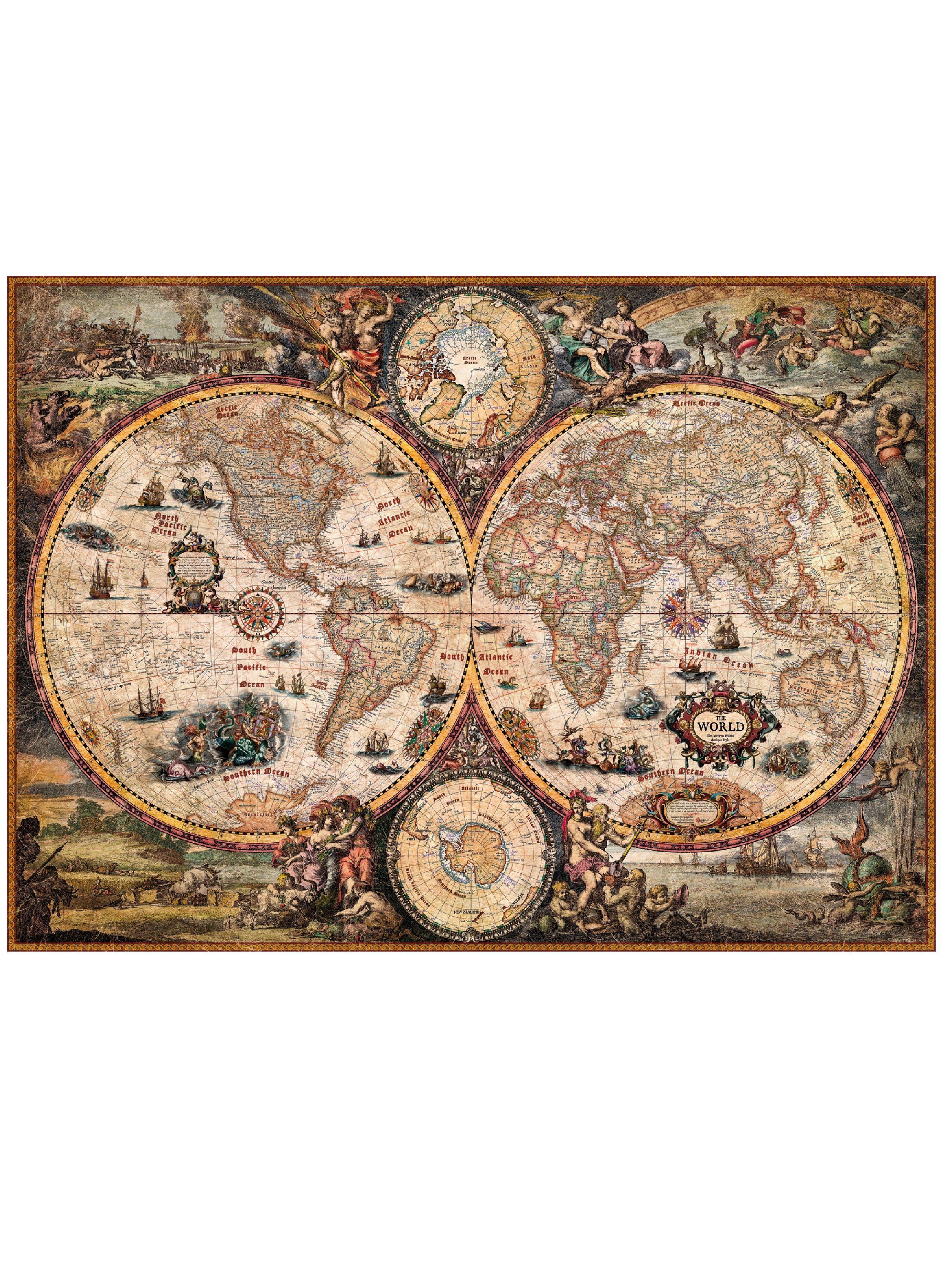 Heye Puzzle 2000 p. Vintage World Genial (06629666)-1