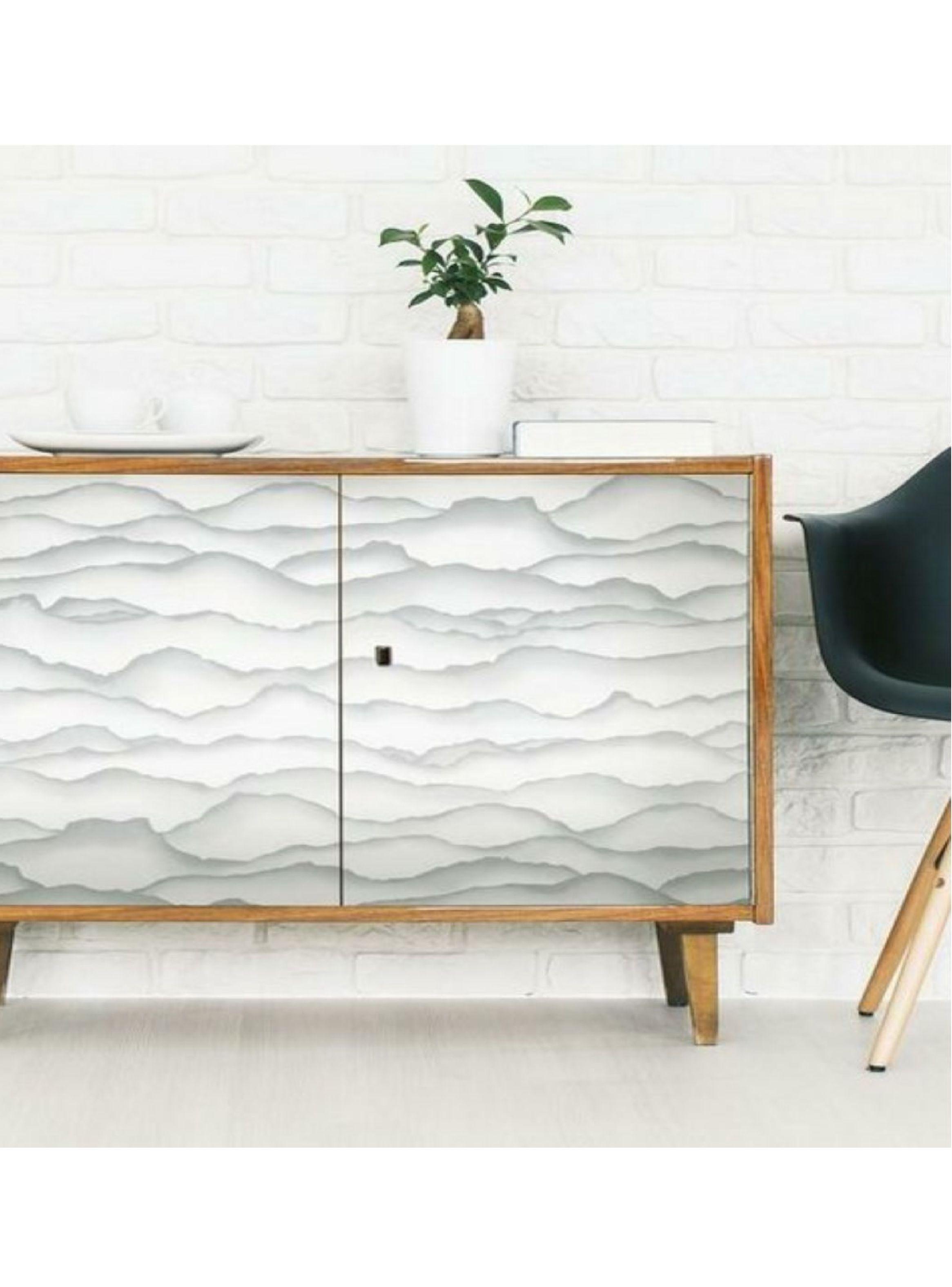 Roommates PVC Autoadhesivo Grey Singed (B6725976)-5
